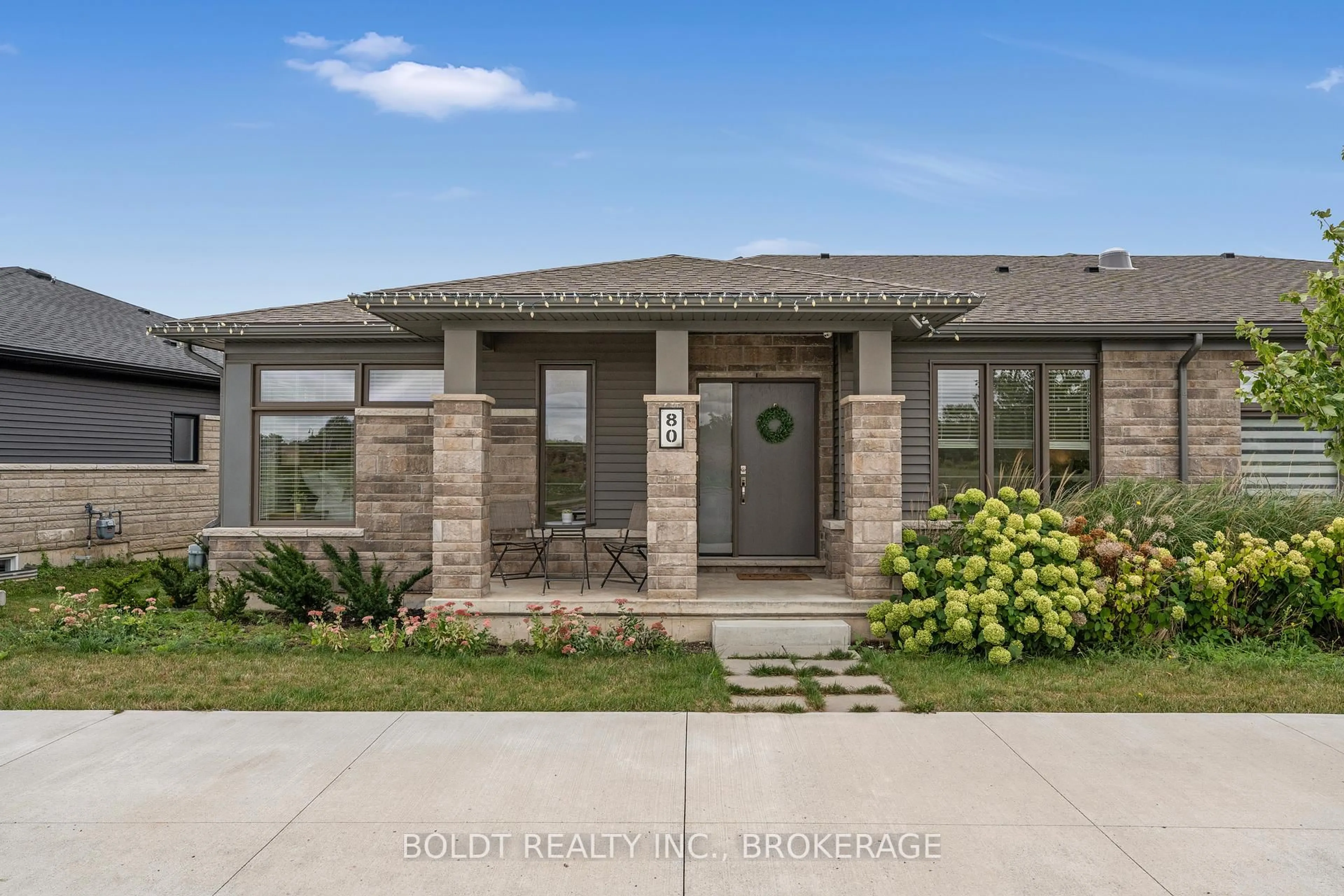 Home with brick exterior material, street for 80 Summersides Blvd, Pelham Ontario L0S 1E6
