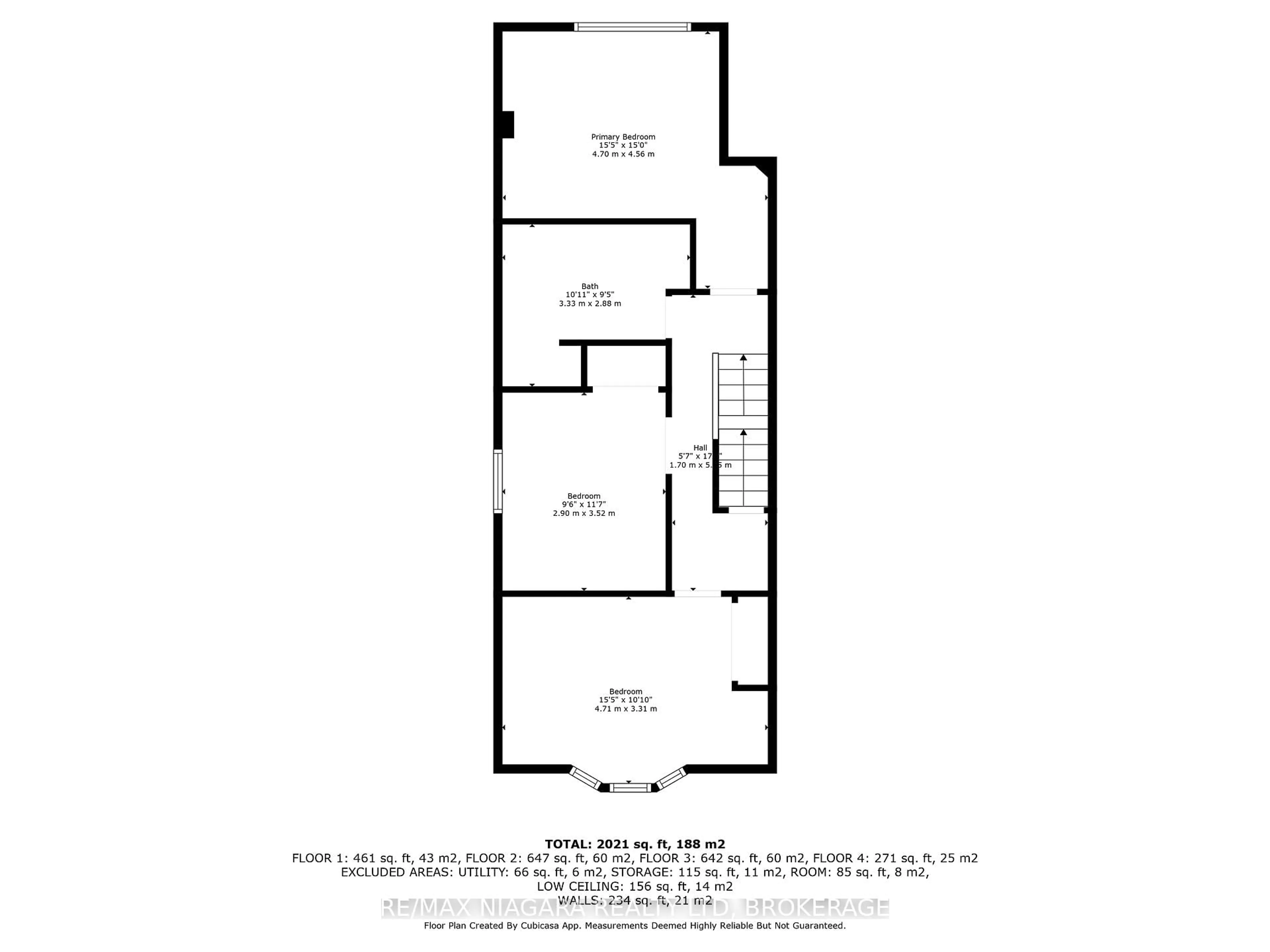 Floor plan for 107 Beechwood Ave, Hamilton Ontario L8L 2S7