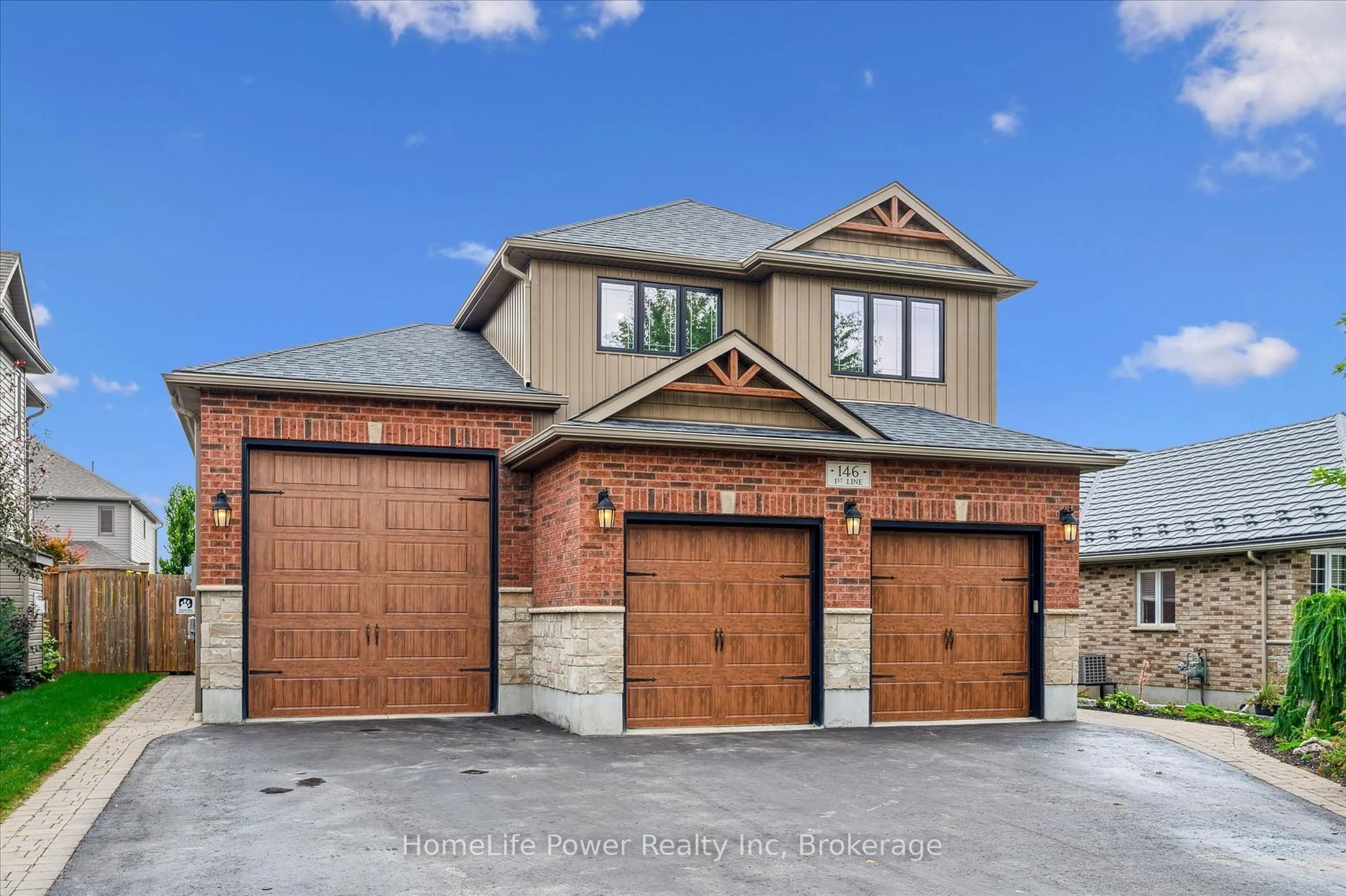 Home with brick exterior material, street for 146 First Line Rd, Centre Wellington Ontario N0B 1S0