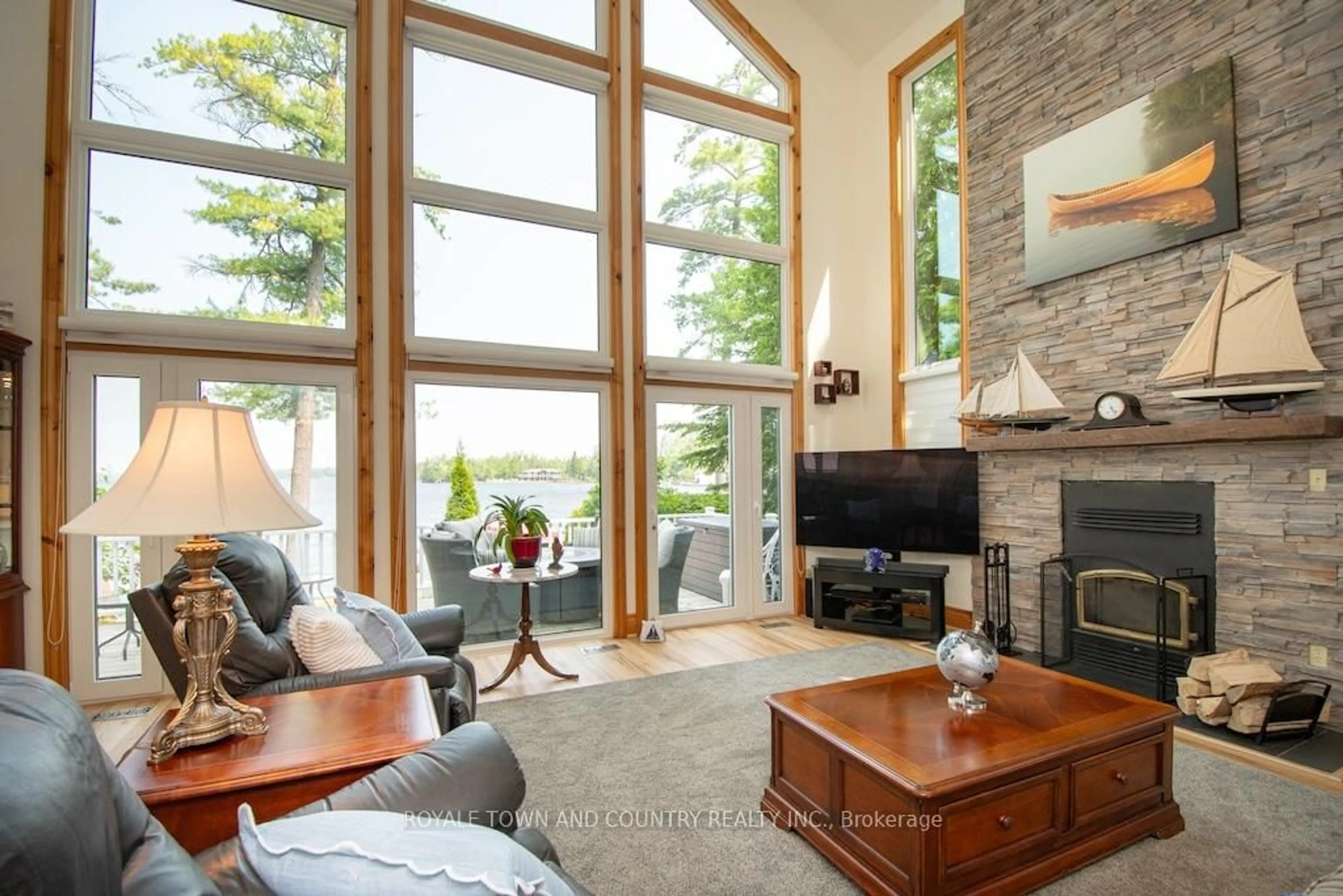 Living room with furniture, unknown for 24 Goodman Rd, Kawartha Lakes Ontario K0M 1N0