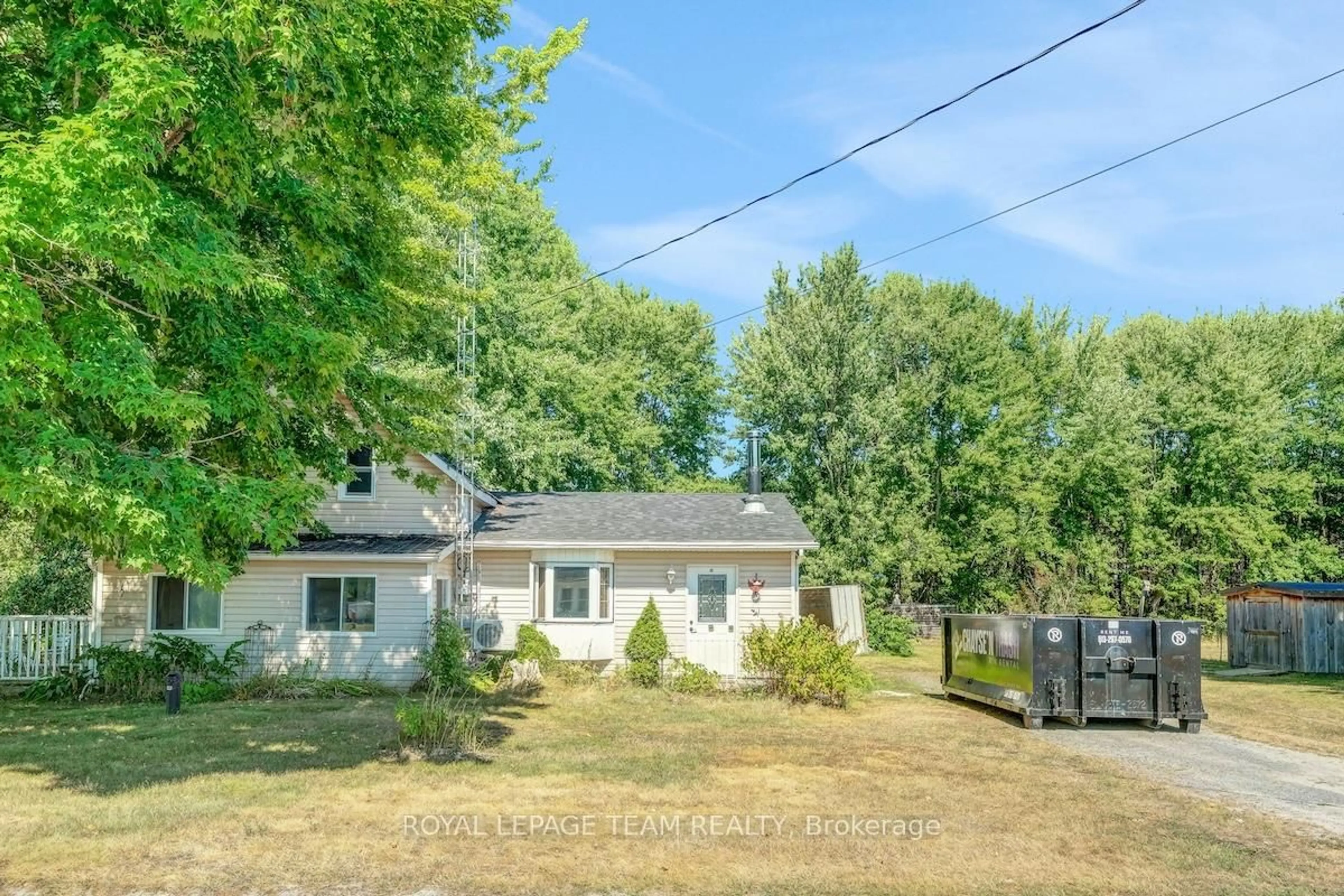 A pic from outside/outdoor area/front of a property/back of a property/a pic from drone, unknown for 5684 McCrea Rd, Augusta Ontario K0E 1T0