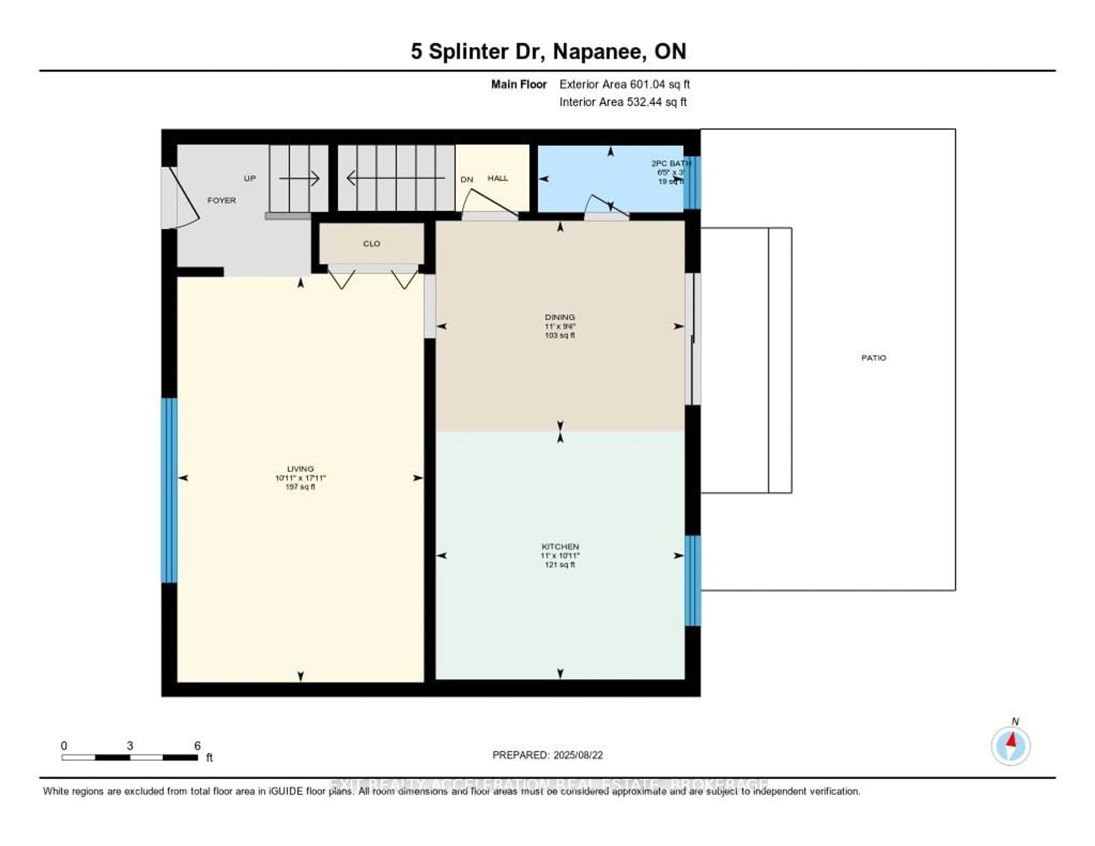 Floor plan for 5 Splinter Dr, Greater Napanee Ontario K7R 3R6
