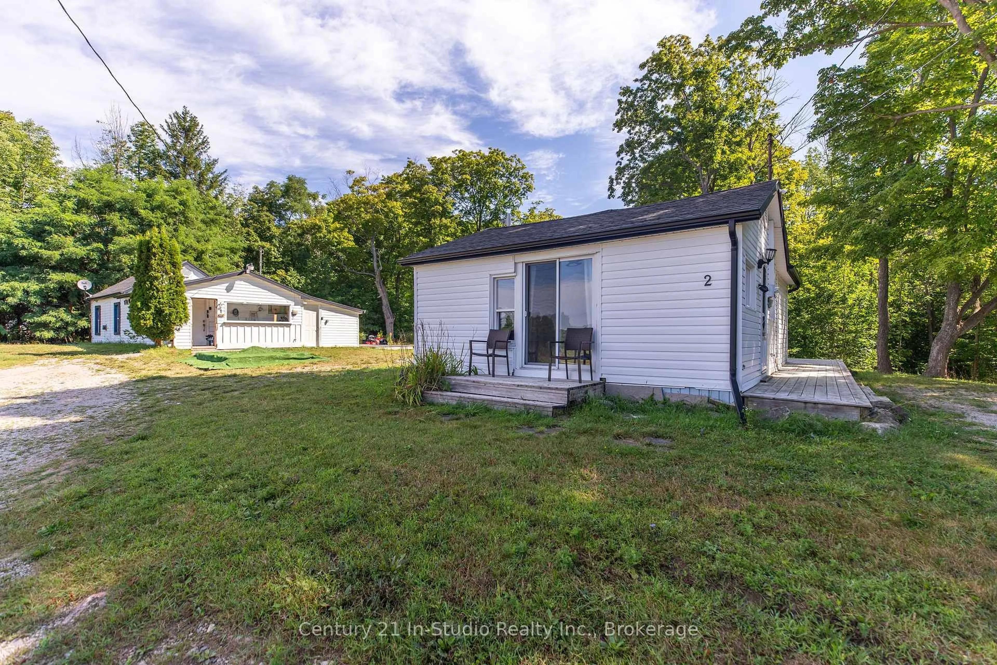 A pic from outside/outdoor area/front of a property/back of a property/a pic from drone, unknown for 019185 6 Highway, Georgian Bluffs Ontario N0H 2T0