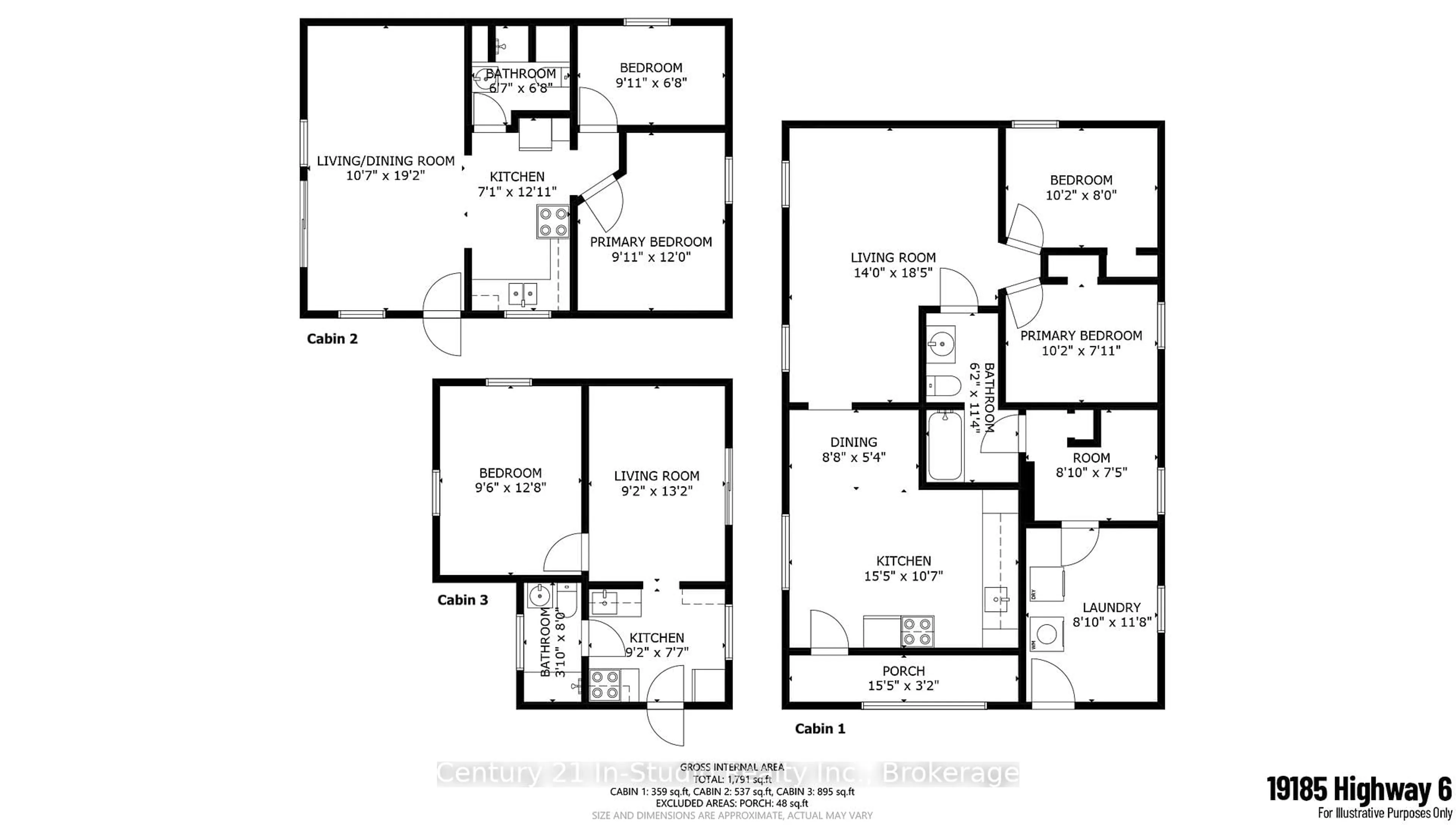 Floor plan for 019185 6 Highway, Georgian Bluffs Ontario N0H 2T0