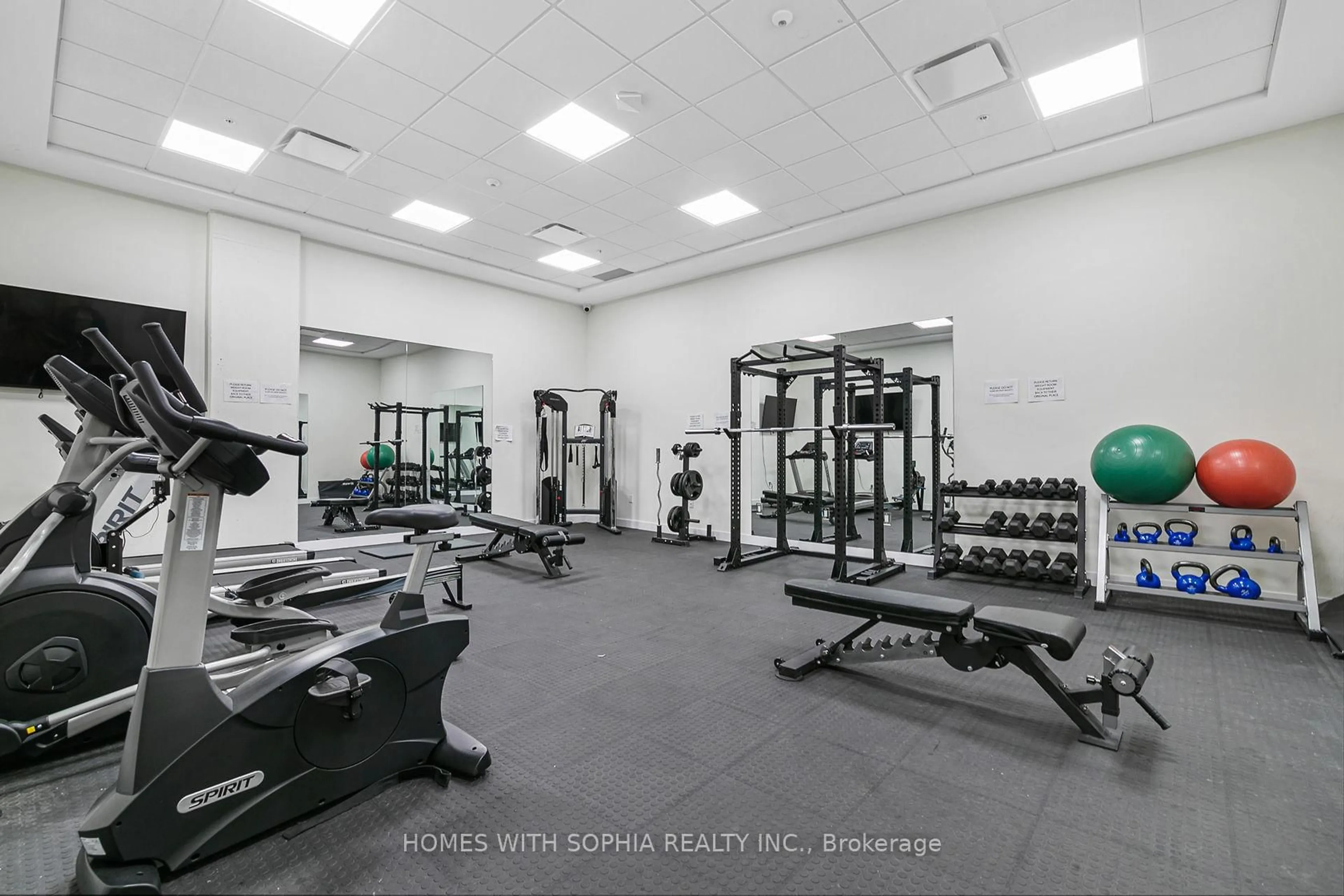 Gym or fitness room for 104 Garment St #2109, Kitchener Ontario N2G 0C8