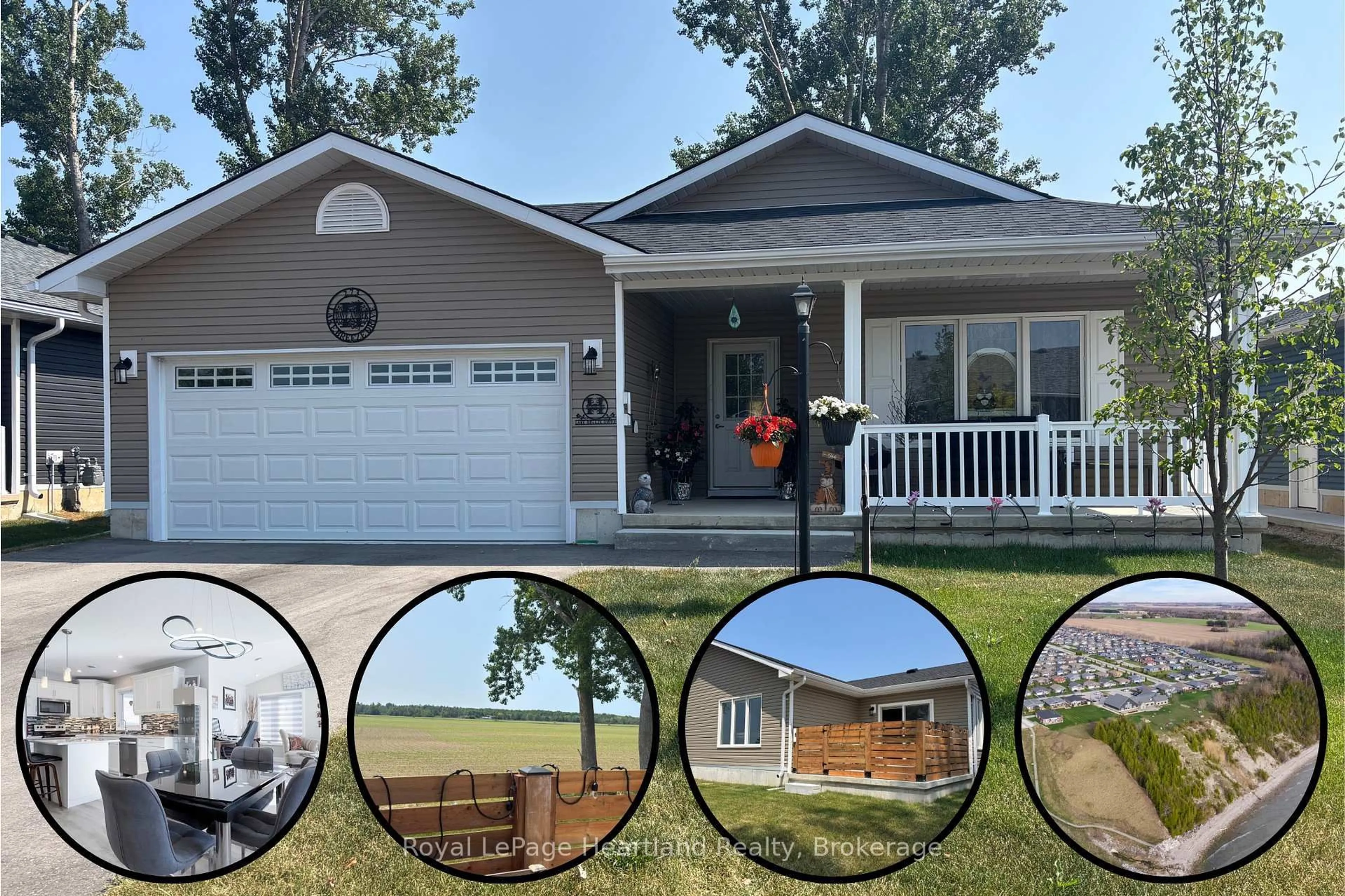 Home with vinyl exterior material, water/lake/river/ocean view for 273 Lake Breeze Dr, Ashfield-Colborne-Wawanosh Ontario N7A 3Y3
