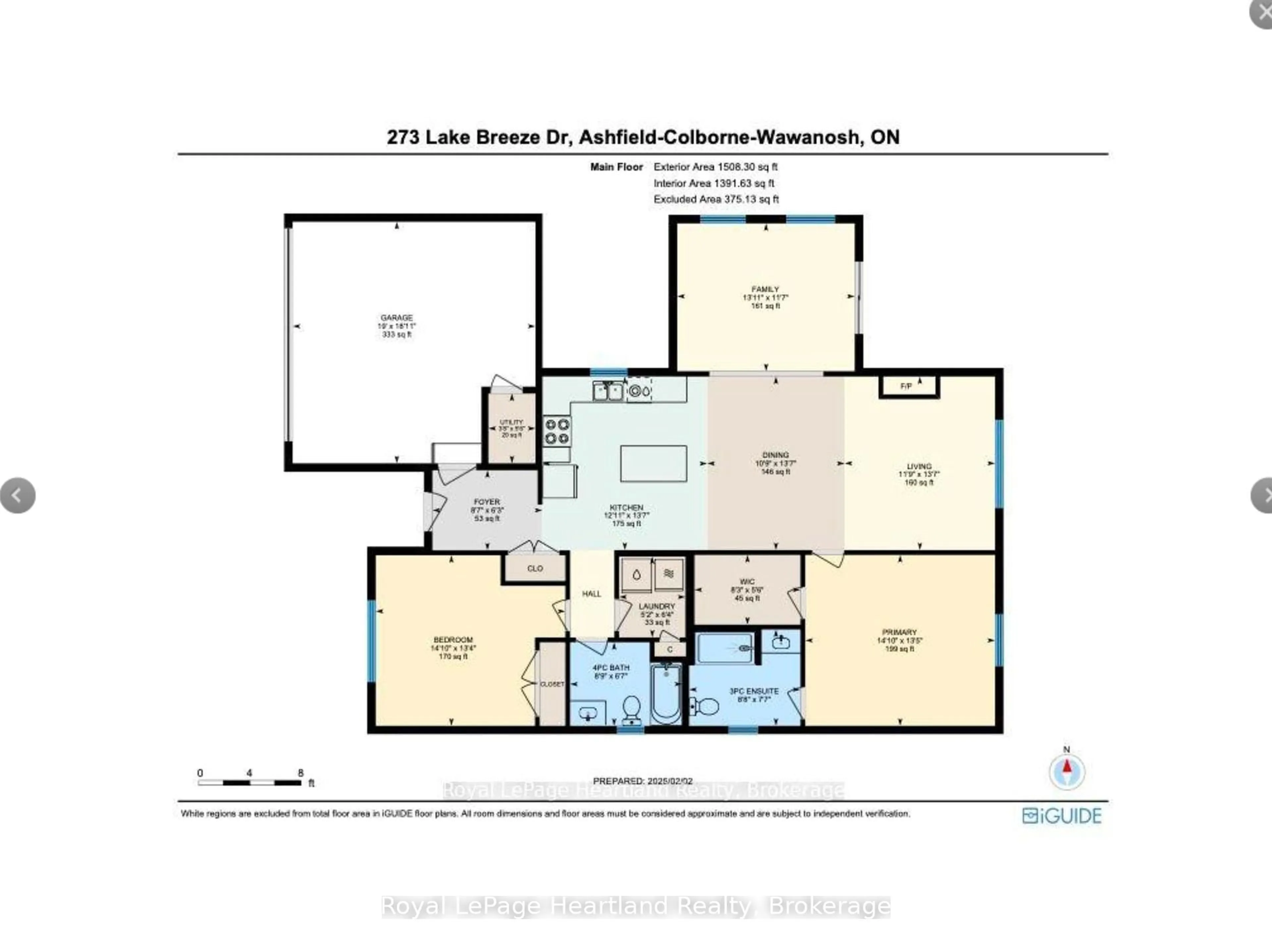 Floor plan for 273 Lake Breeze Dr, Ashfield-Colborne-Wawanosh Ontario N7A 3Y3