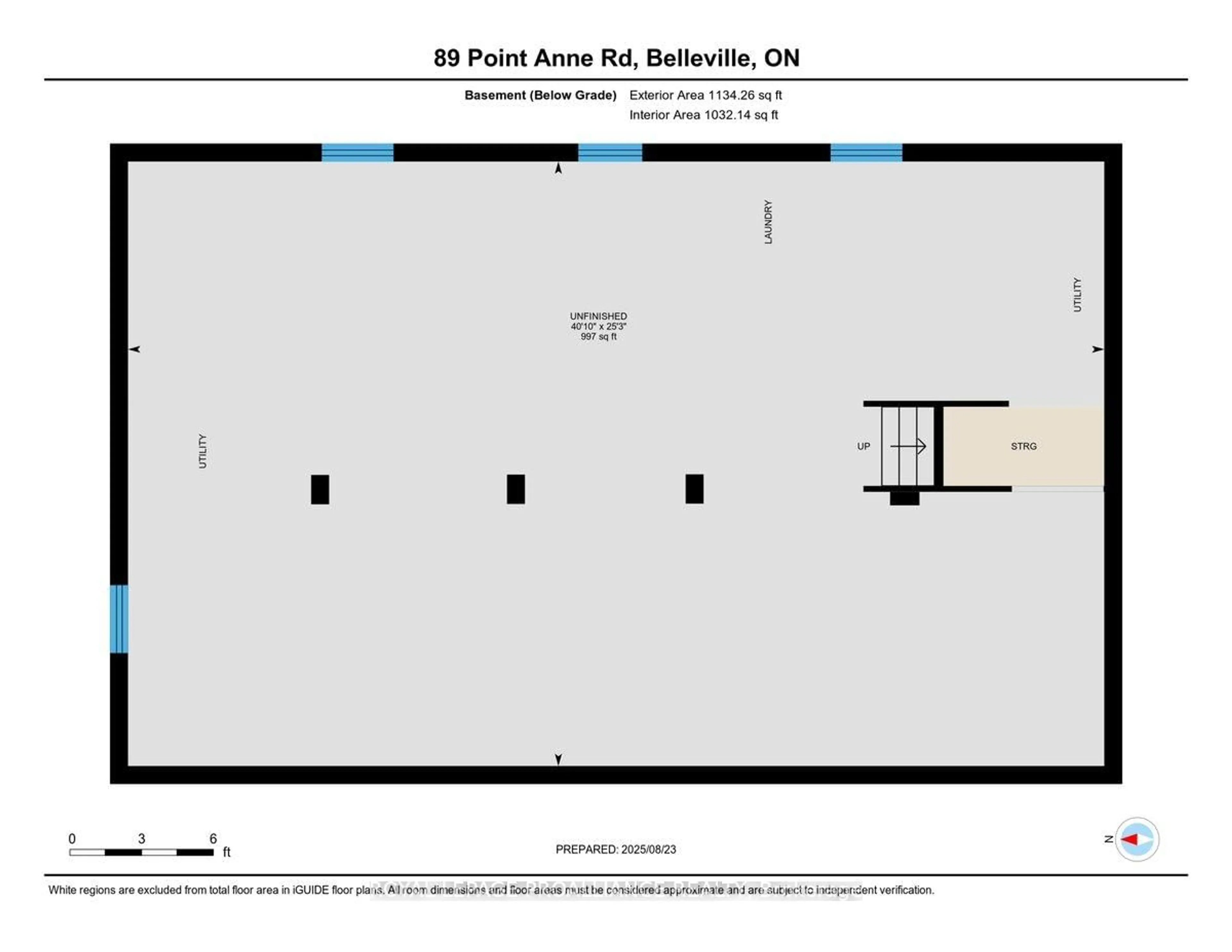 Floor plan for 89 Point Anne Rd, Belleville Ontario K8N 4Z4