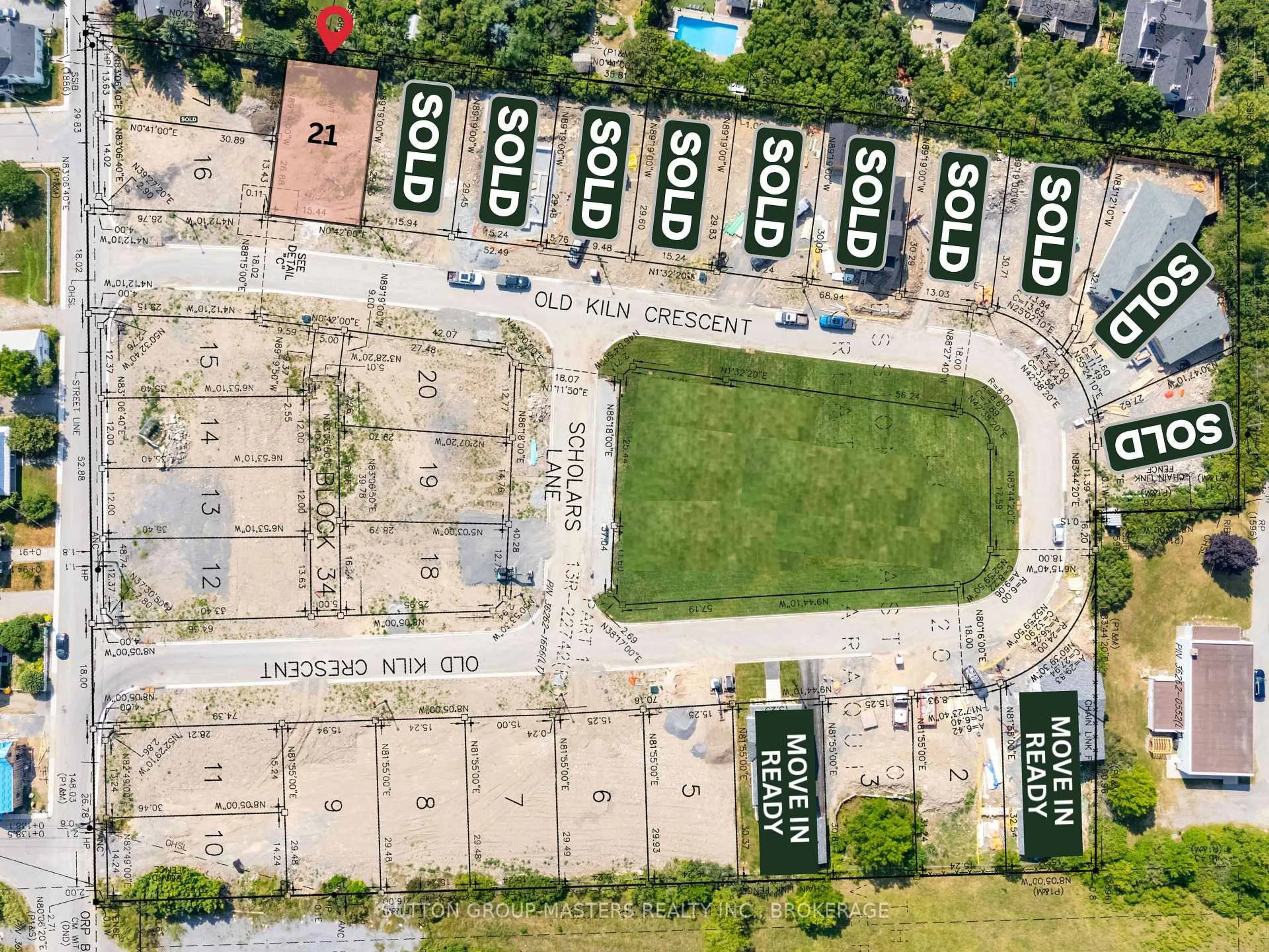 A pic from outside/outdoor area/front of a property/back of a property/a pic from drone, street for 218 Old Kiln Cres, Kingston Ontario K7K 0L7