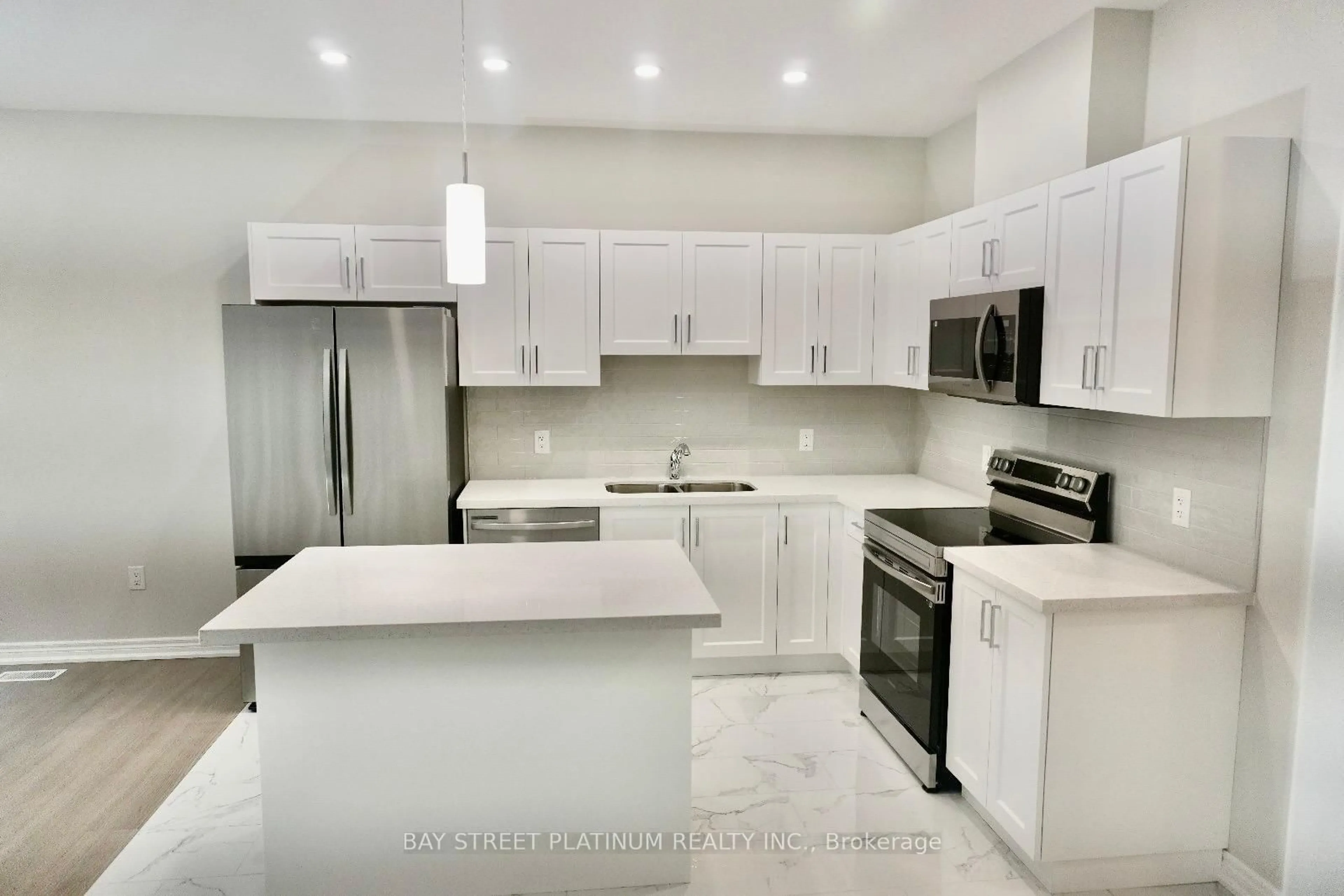 Contemporary kitchen, ceramic/tile floor for 65 Wiley Tr, Welland Ontario L3B 4C5