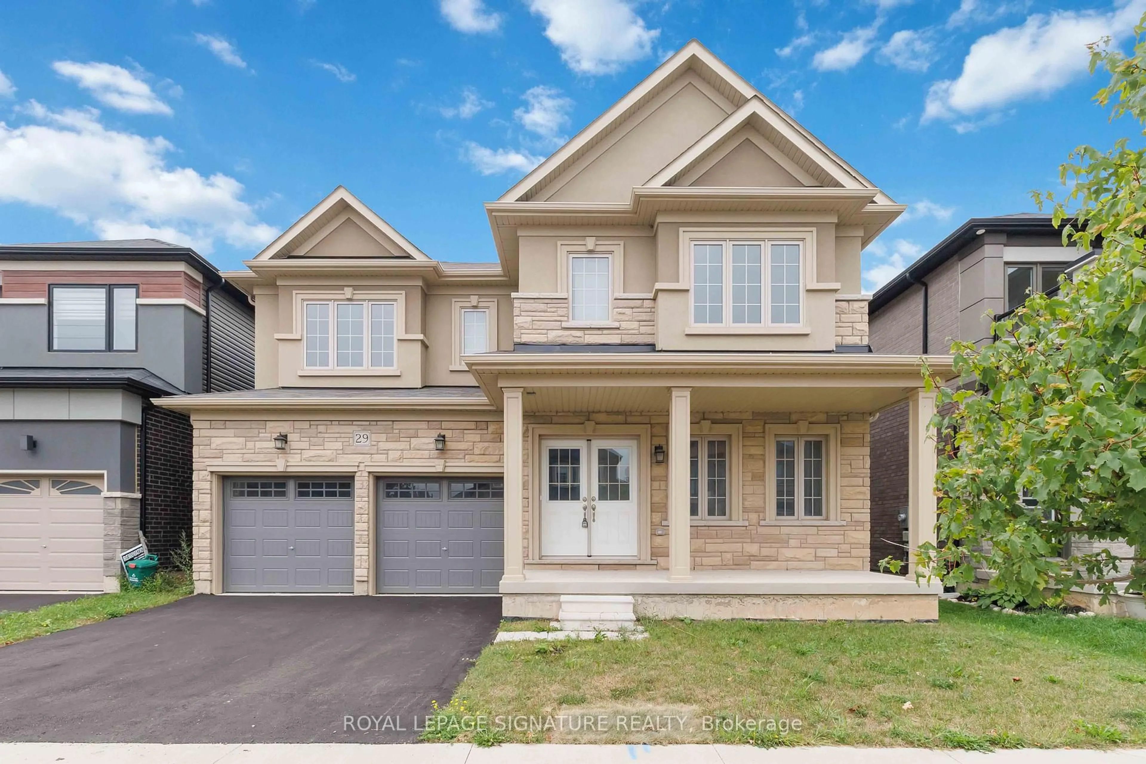 Home with brick exterior material, street for 29 Stauffer Rd, Brantford Ontario N3V 0B2