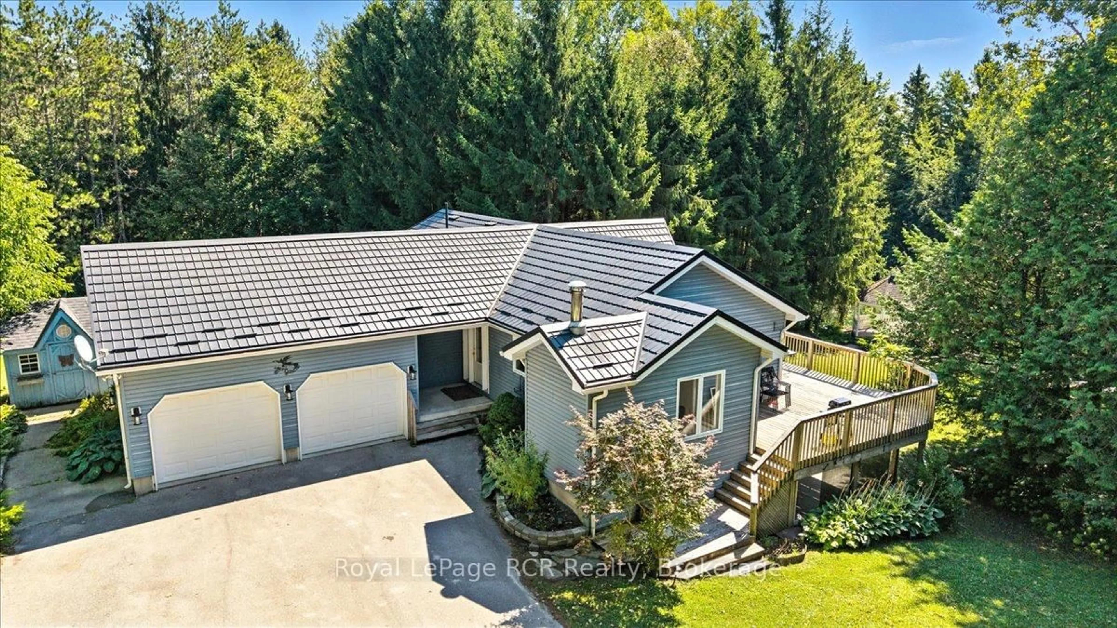 A pic from outside/outdoor area/front of a property/back of a property/a pic from drone, unknown for 102703 Road 49, West Grey Ontario N0G 2L0