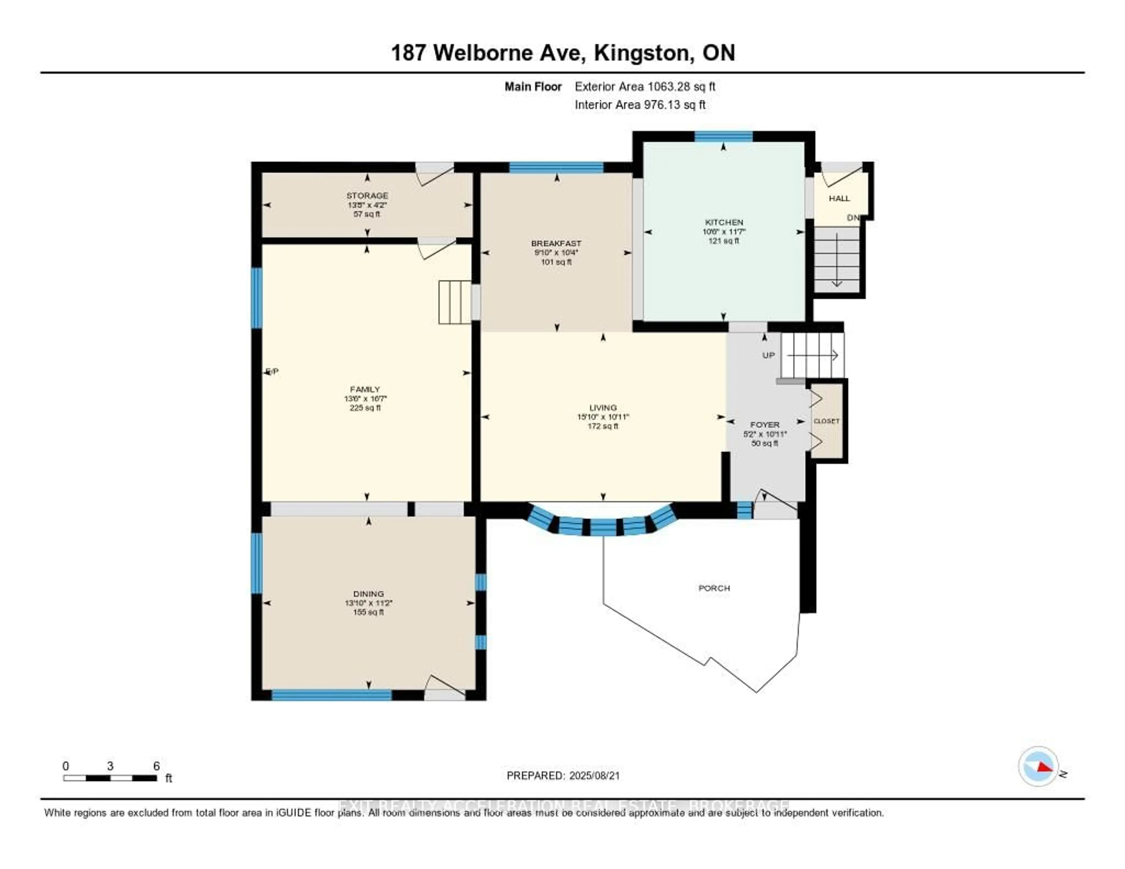 Floor plan for 187 Welbourne Ave, Kingston Ontario K7M 4G4