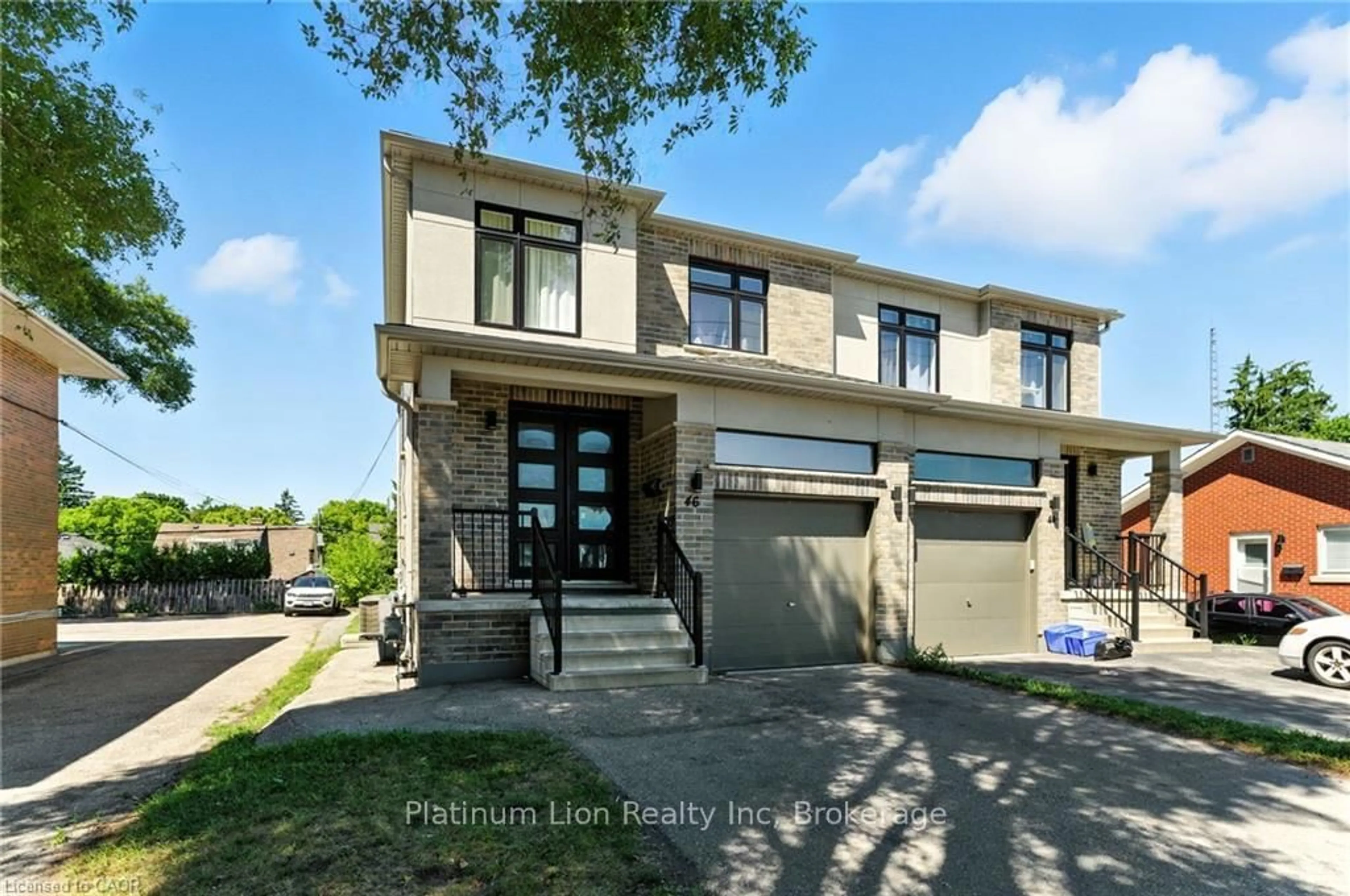 Home with brick exterior material, street for 46 Franklin St, Kitchener Ontario N2C 1R4