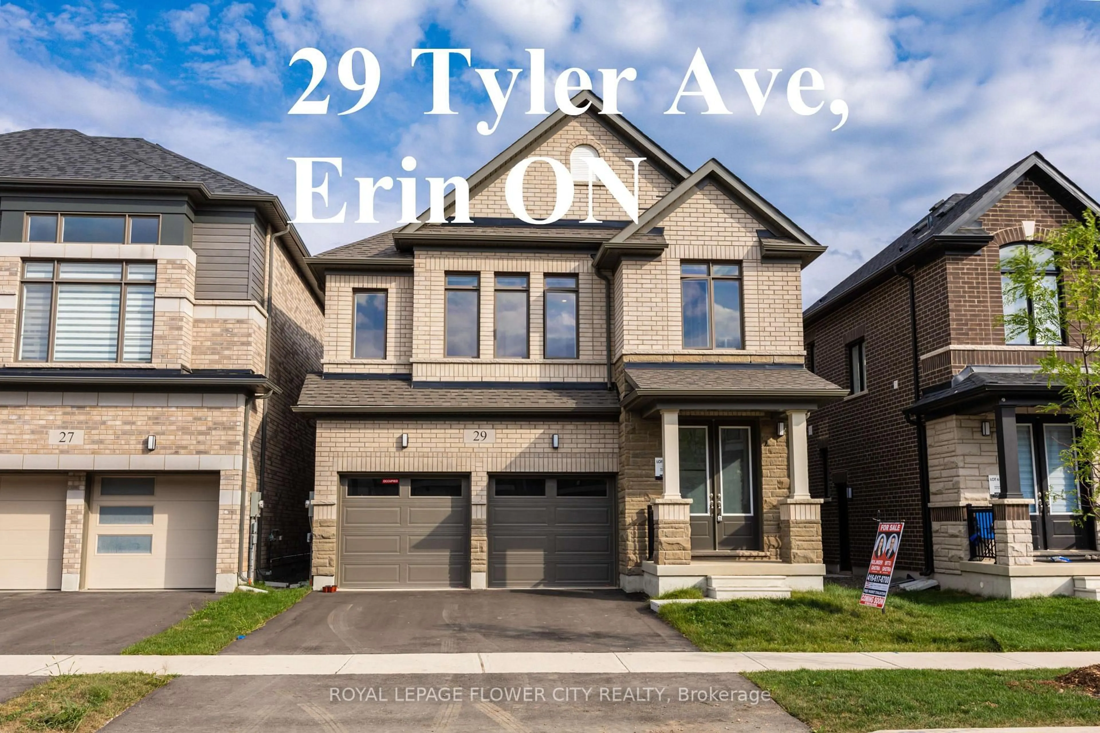 Home with brick exterior material, street for 29 Tyler Ave, Erin Ontario N0B 1T0