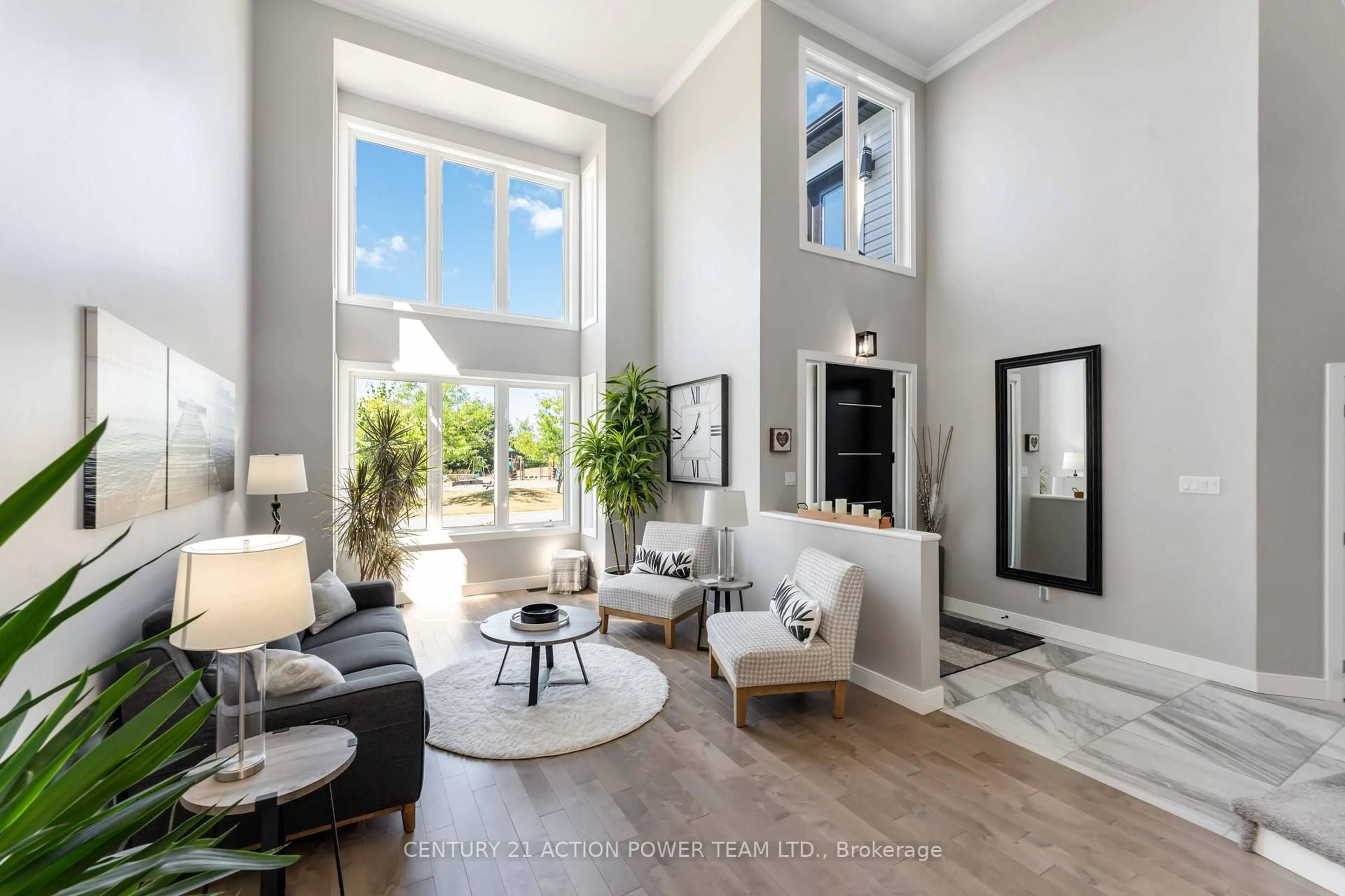 Living room with furniture, unknown for 220 Radhika Crt, Ottawa Ontario K1W 0B3
