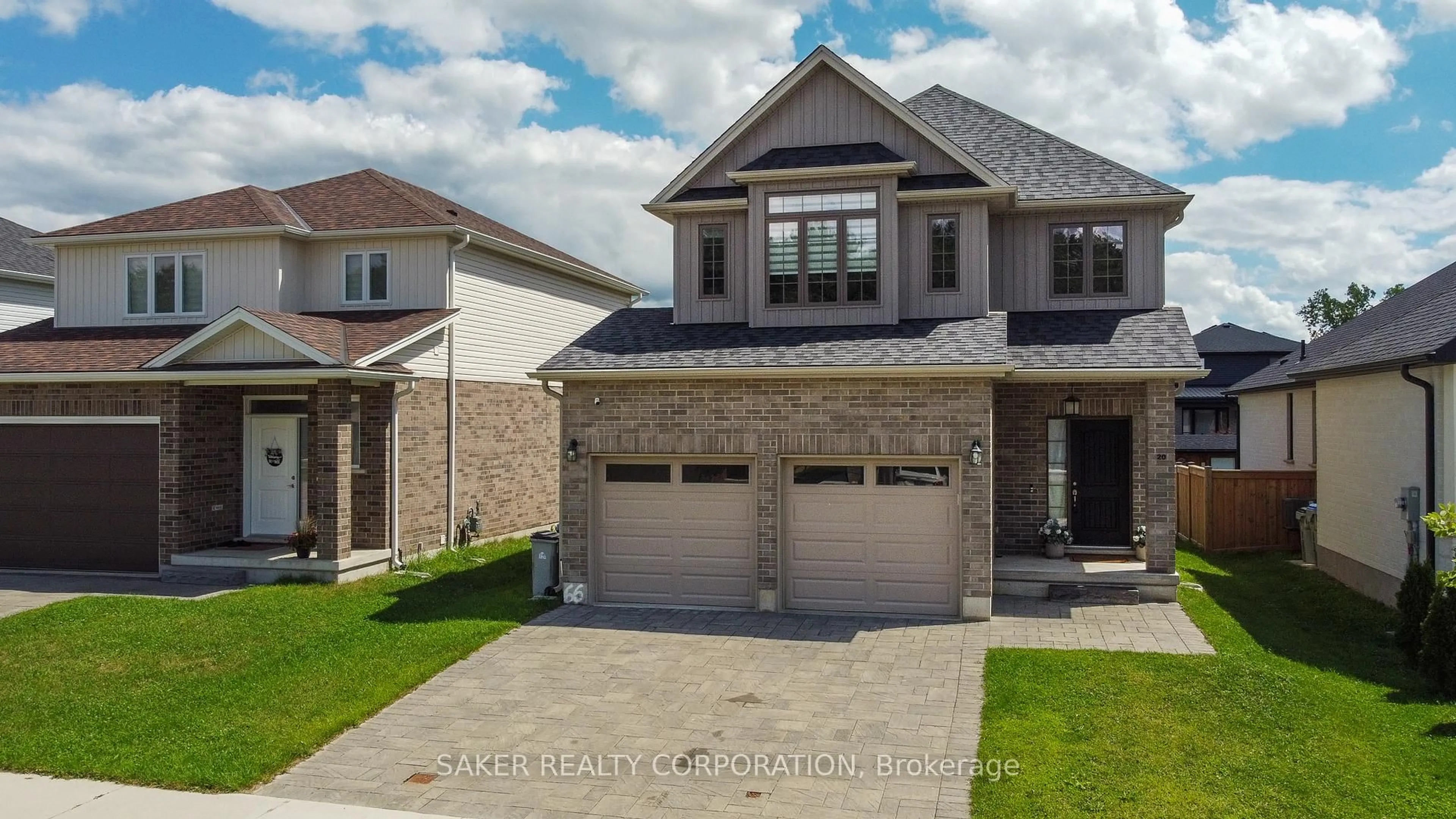 Home with brick exterior material, street for 20 Armstrong St, Strathroy-Caradoc Ontario N0L 1W0