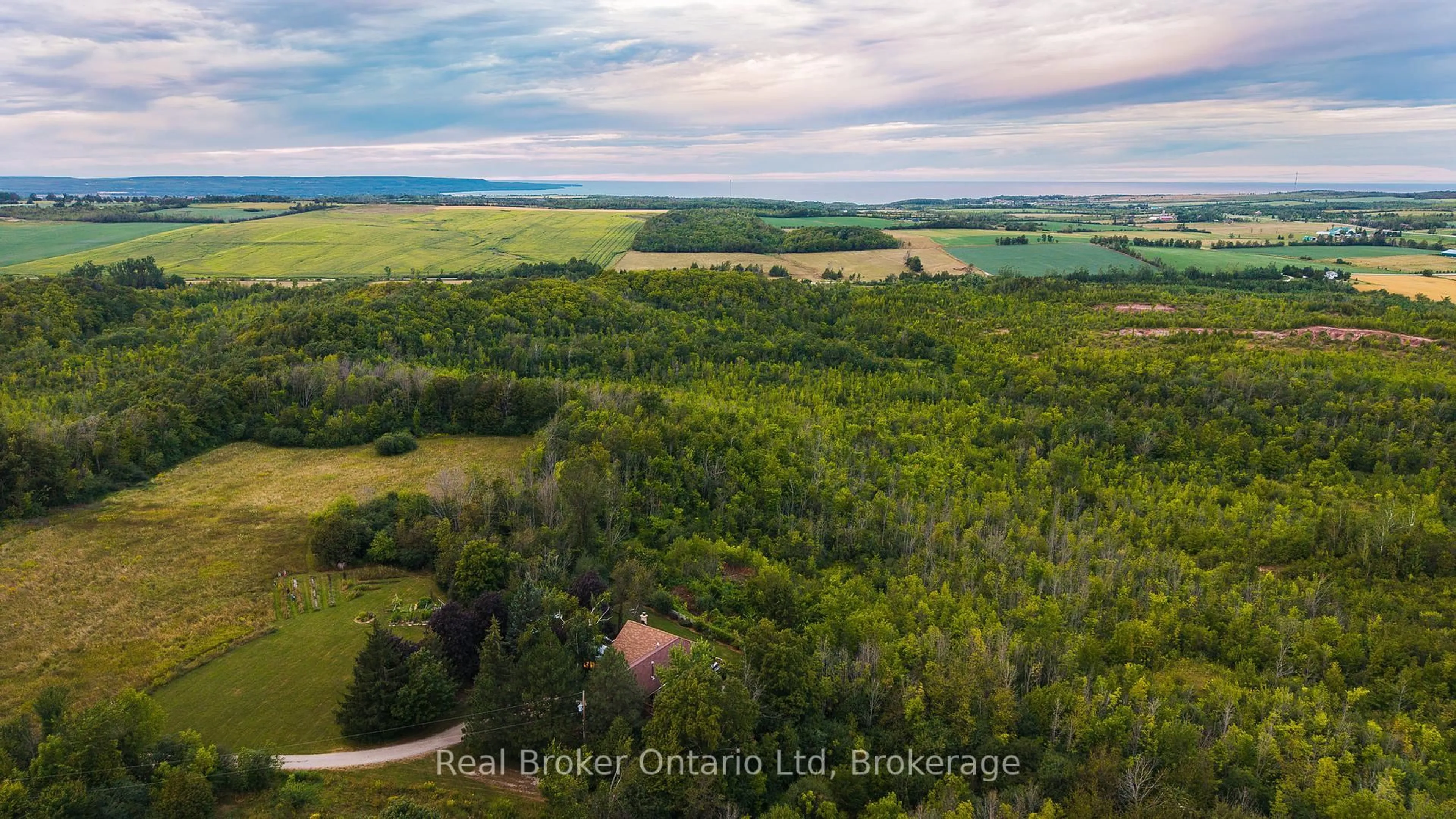 A pic from outside/outdoor area/front of a property/back of a property/a pic from drone, forest/trees view for 46447 Old Mail Rd, Meaford Ontario N4L 1W7