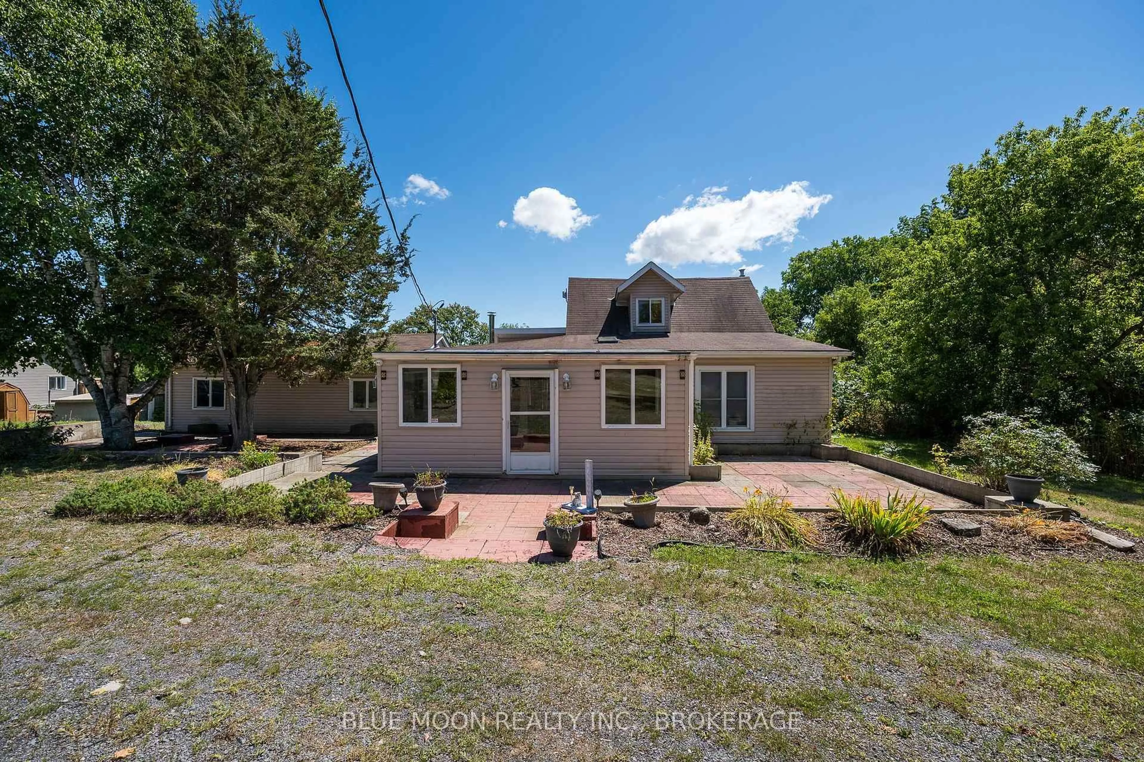 A pic from outside/outdoor area/front of a property/back of a property/a pic from drone, street for 5397 County 9 Rd, Napanee Ontario K7R 3K8
