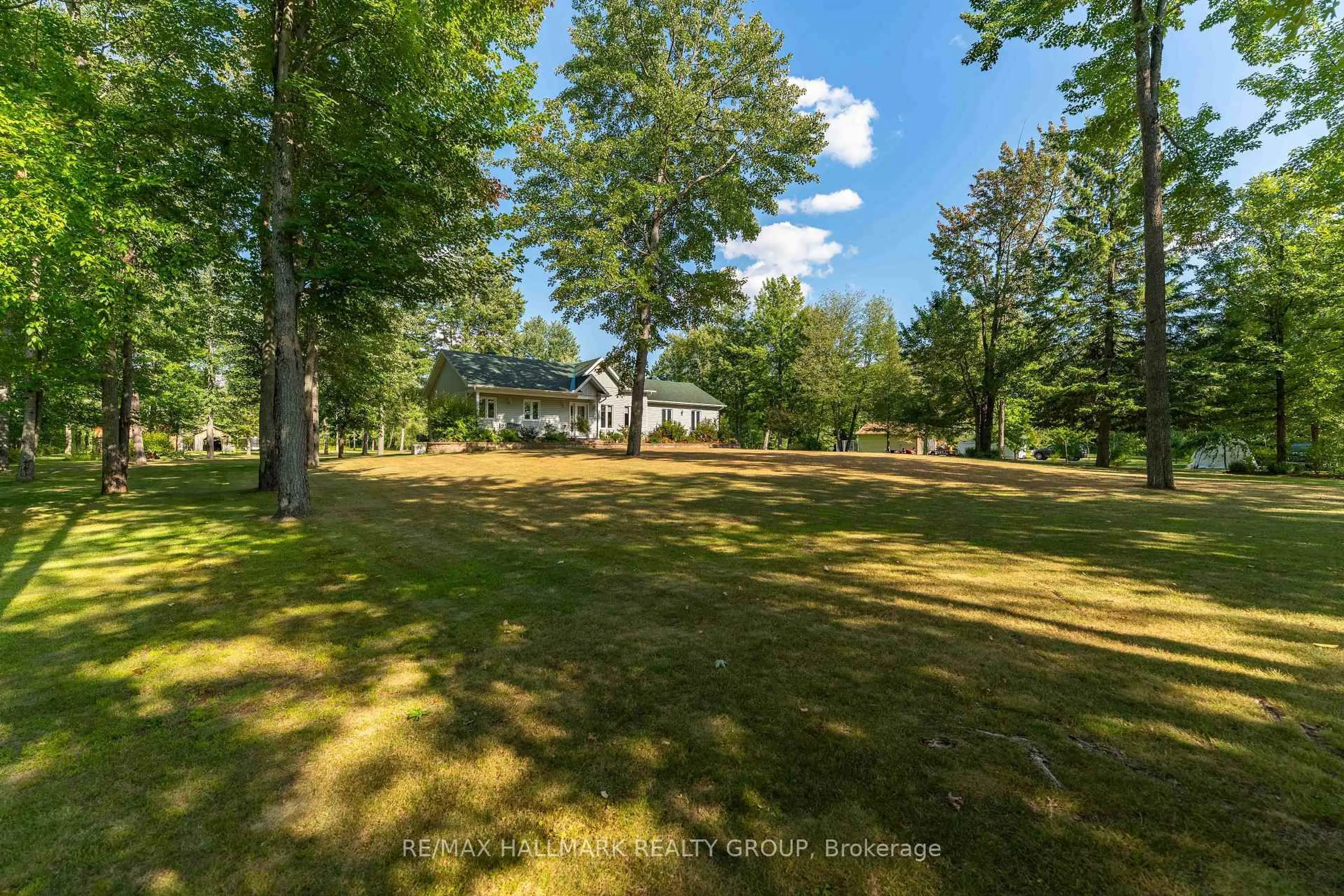 A pic from outside/outdoor area/front of a property/back of a property/a pic from drone, forest/trees view for 284 County 19 Rd, Alfred and Plantagenet Ontario K0A 3K0