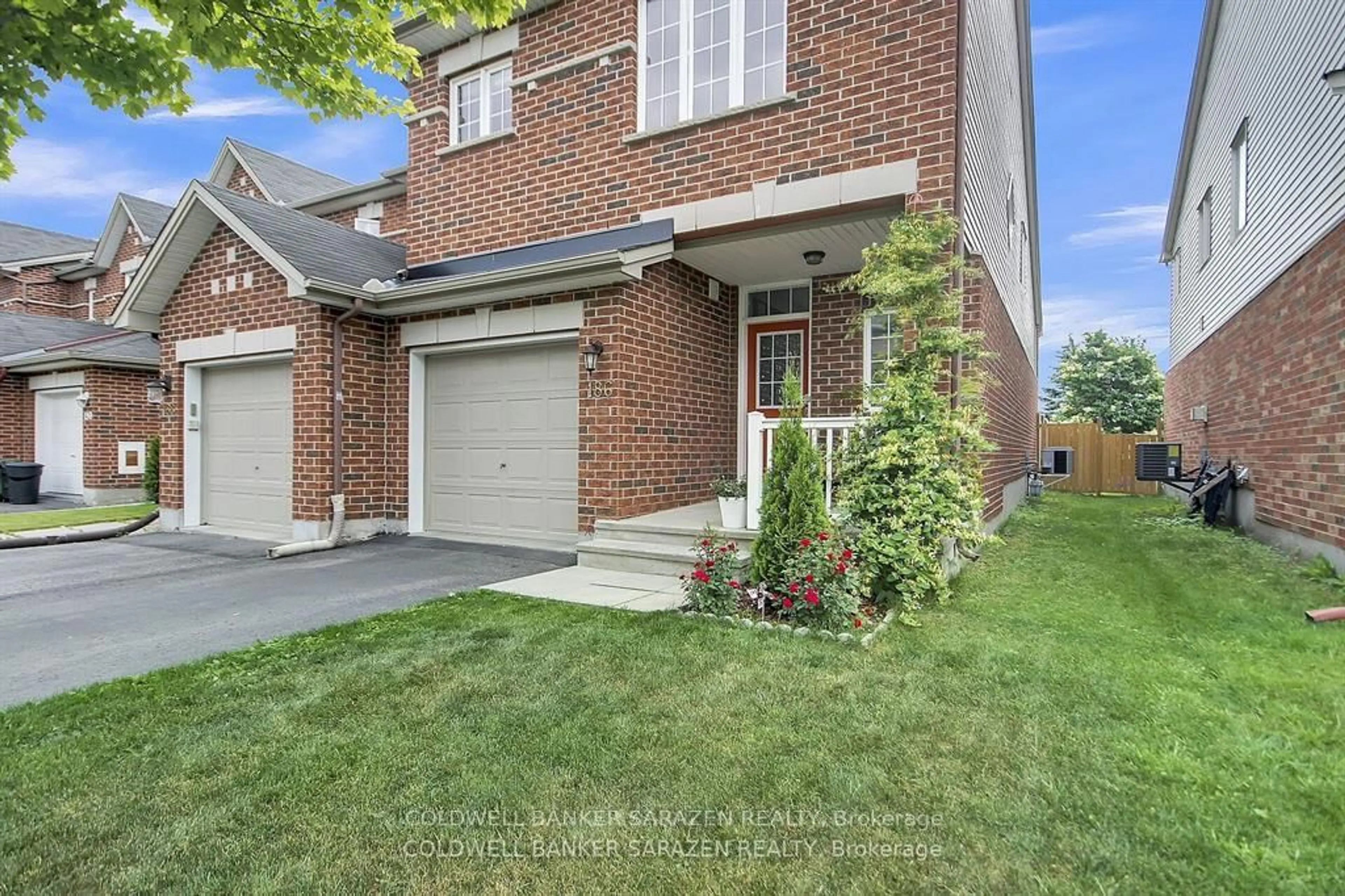 Home with brick exterior material, street for 186 Eye Bright Cres, Ottawa Ontario K1V 2K6