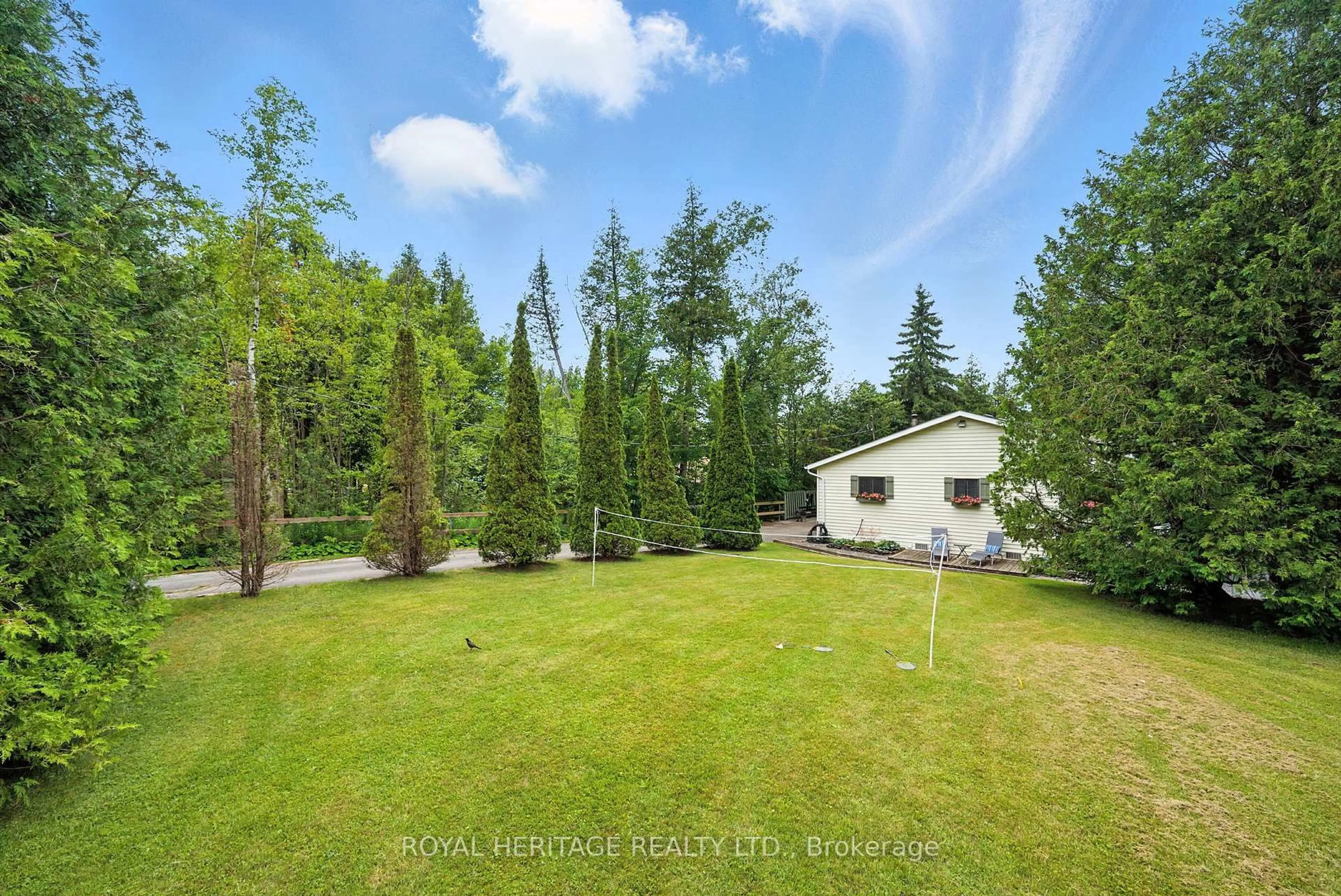 A pic from outside/outdoor area/front of a property/back of a property/a pic from drone, forest/trees view for 42 Reddick Rd, Cramahe Ontario K0K 1S0