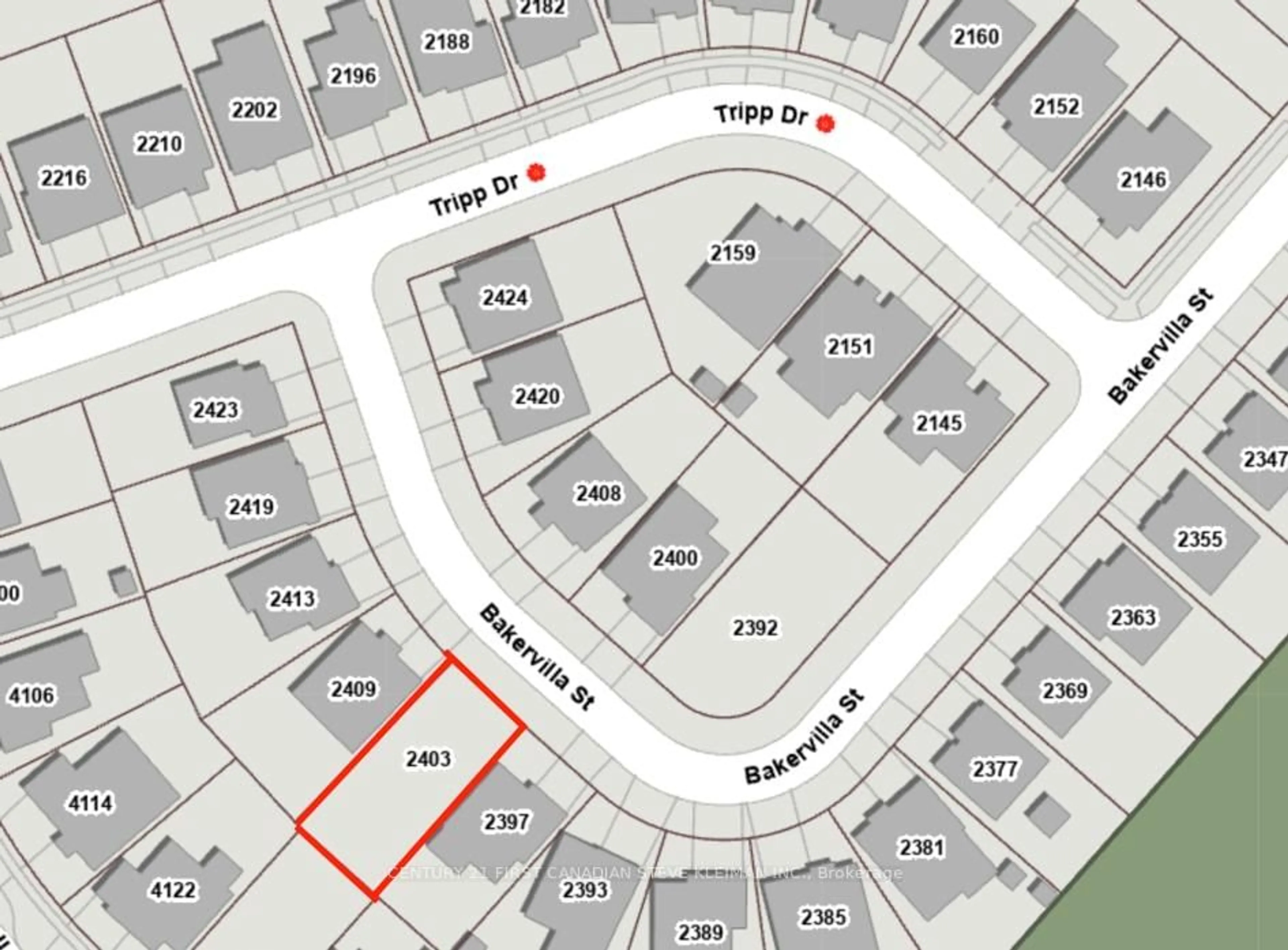 Floor plan for 2403 Bakervilla St, London South Ontario N6P 0H4