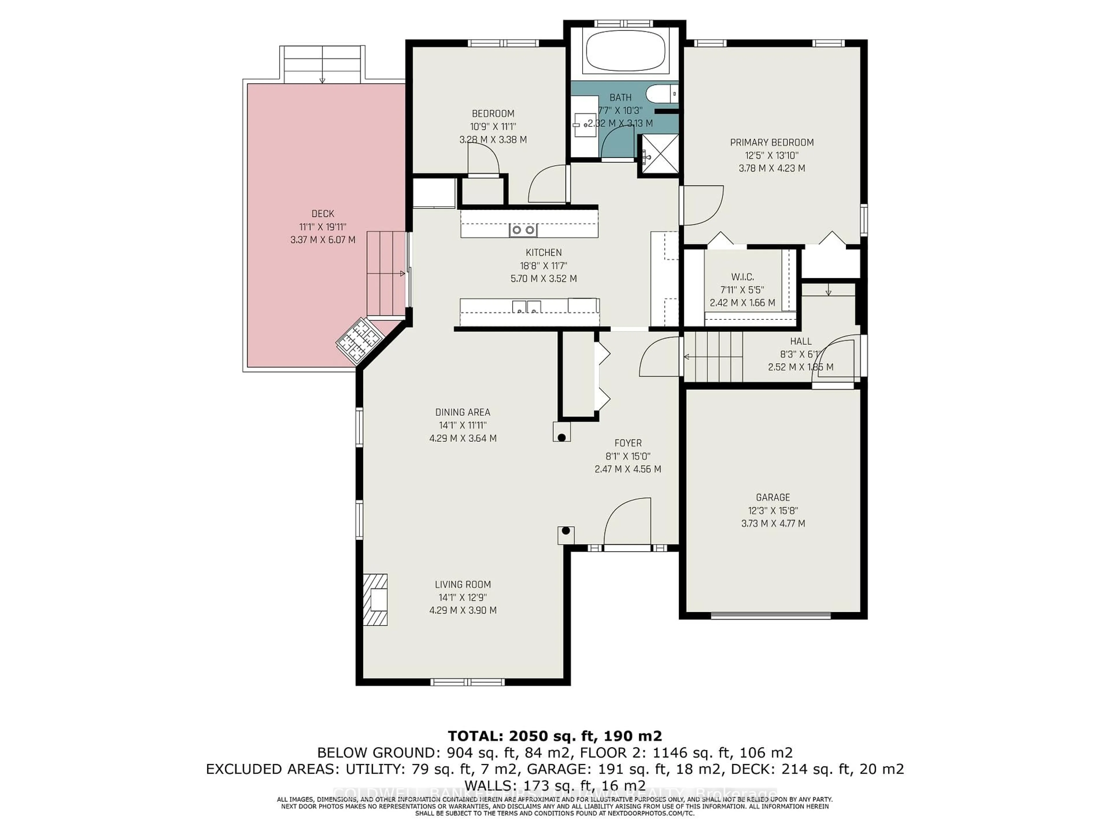 Floor plan for 475 MOFFATT St, Carleton Place Ontario K7C 4V8