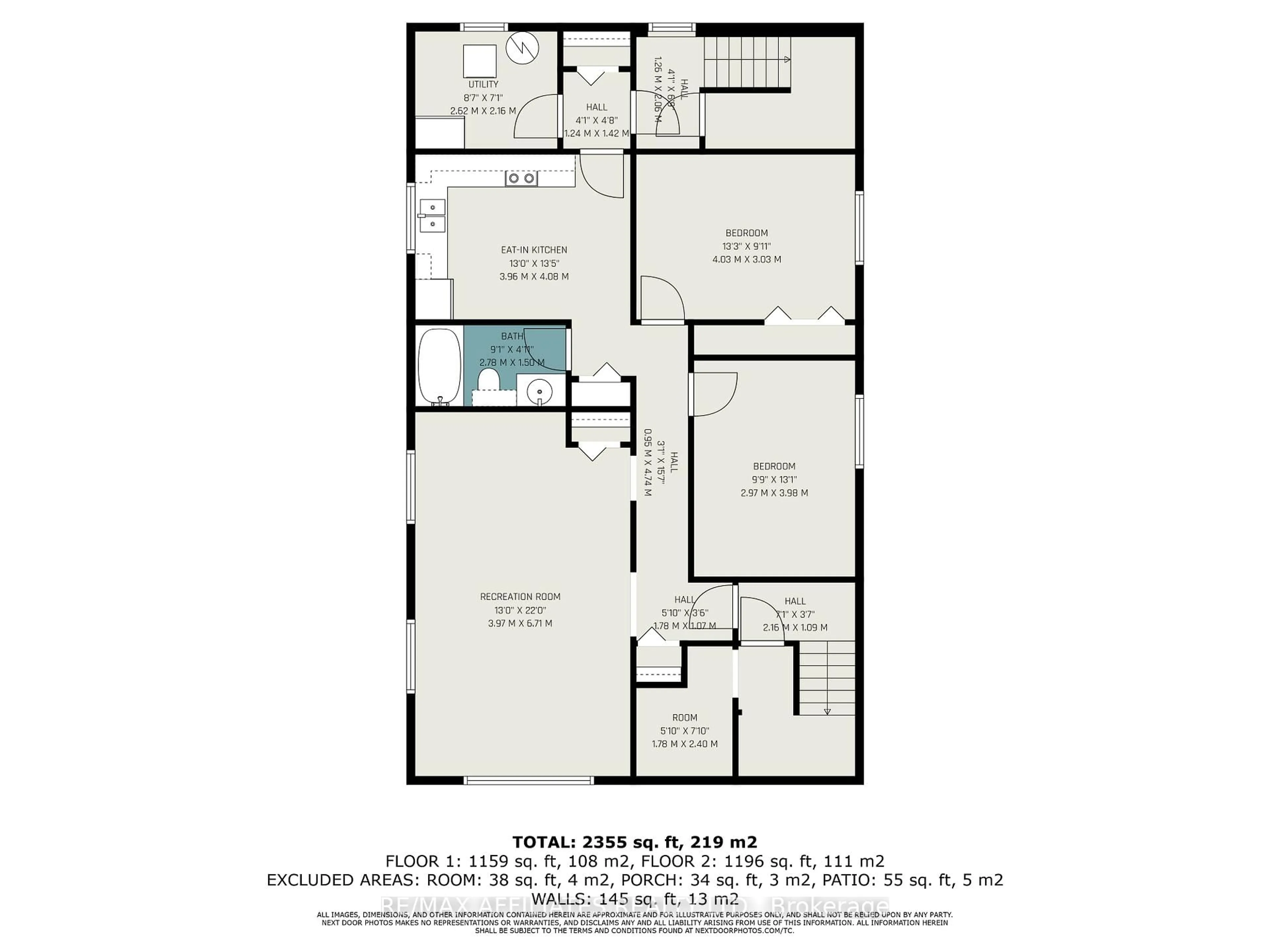 Floor plan for 71 Stephen St, Smiths Falls Ontario K7A 1K7