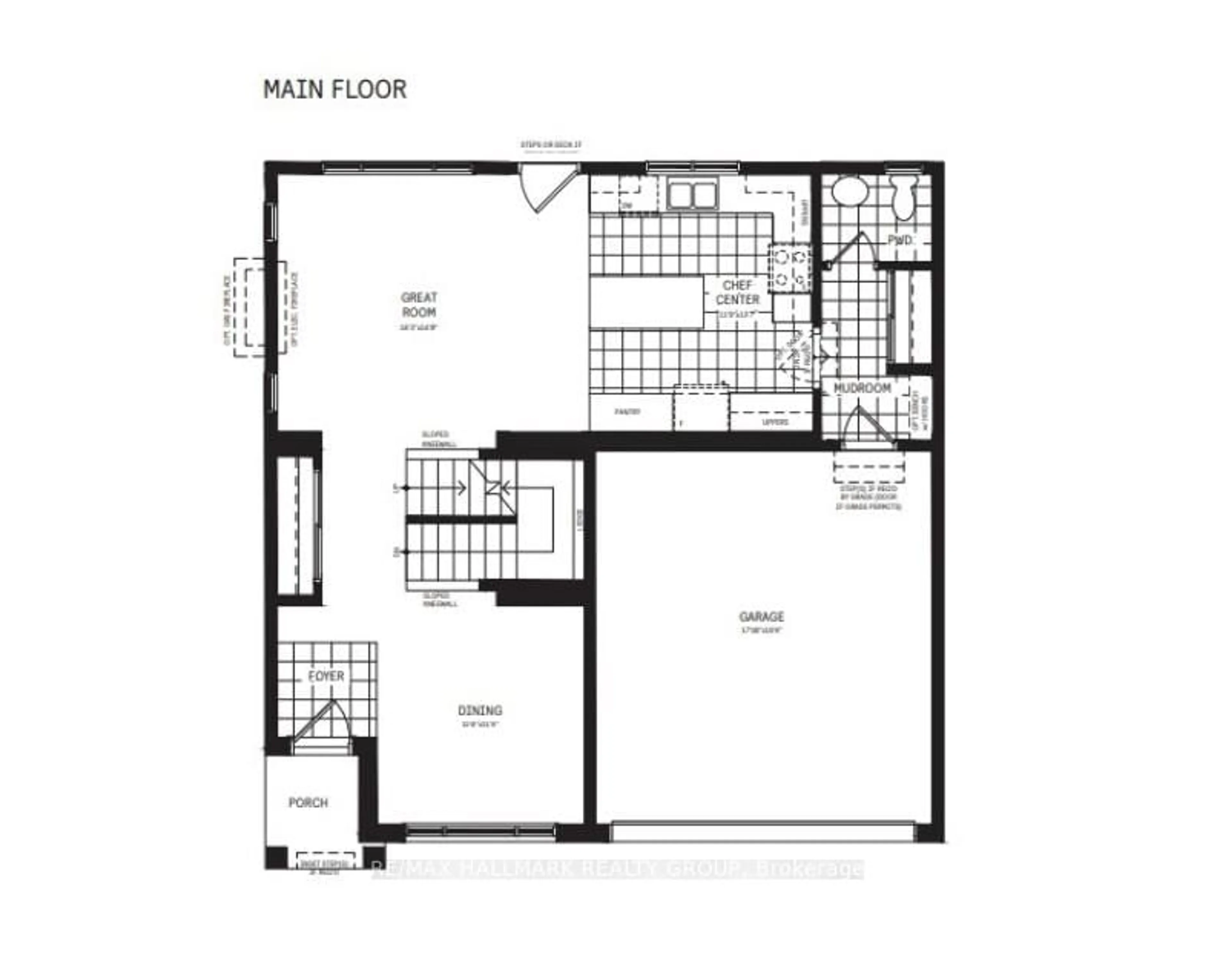 Floor plan for 258 Sappling Grve, Richmond Ontario K0A 2Z0