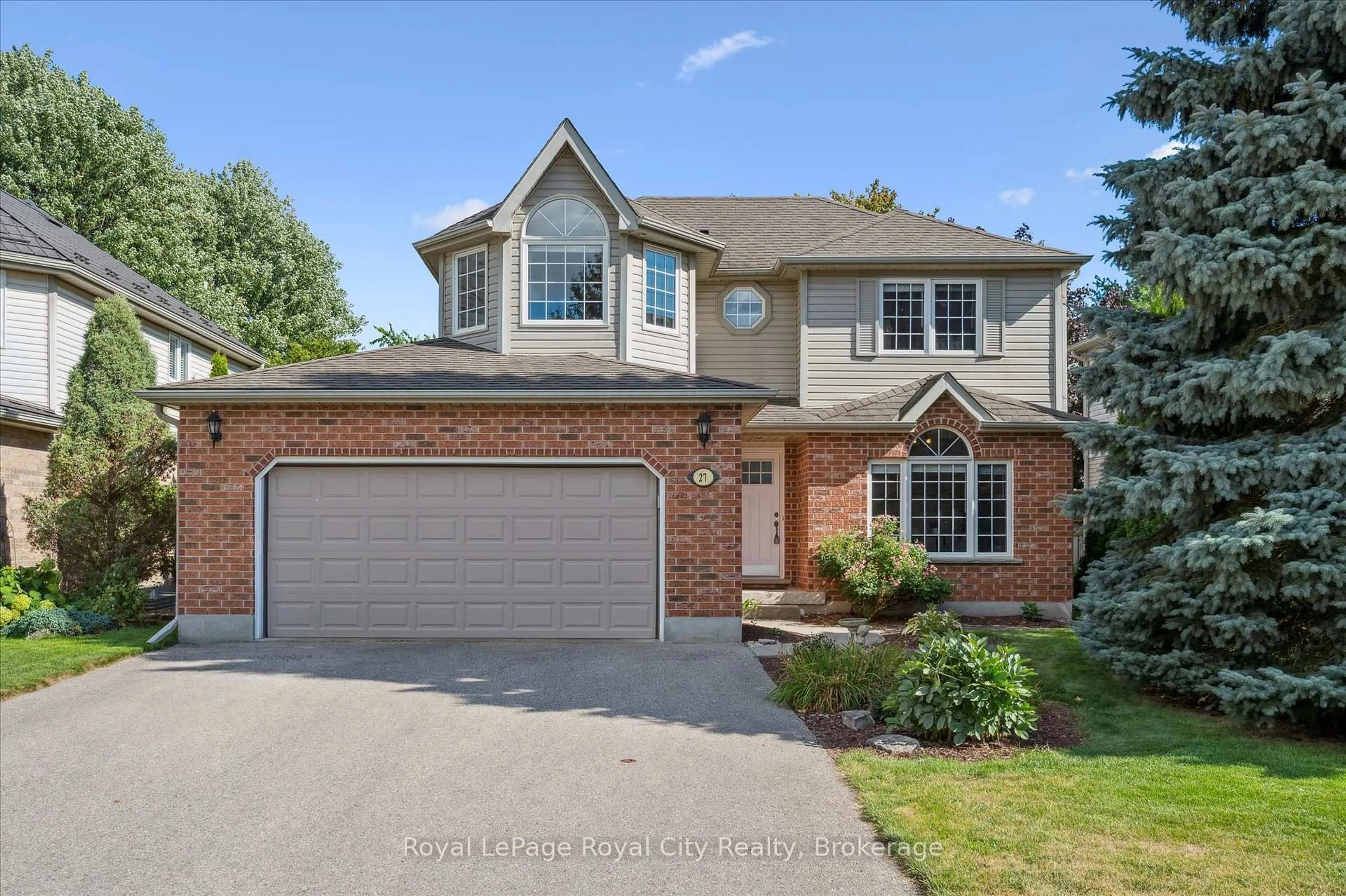Home with brick exterior material, street for 27 Oakridge Cres, Guelph Ontario N1L 1J3