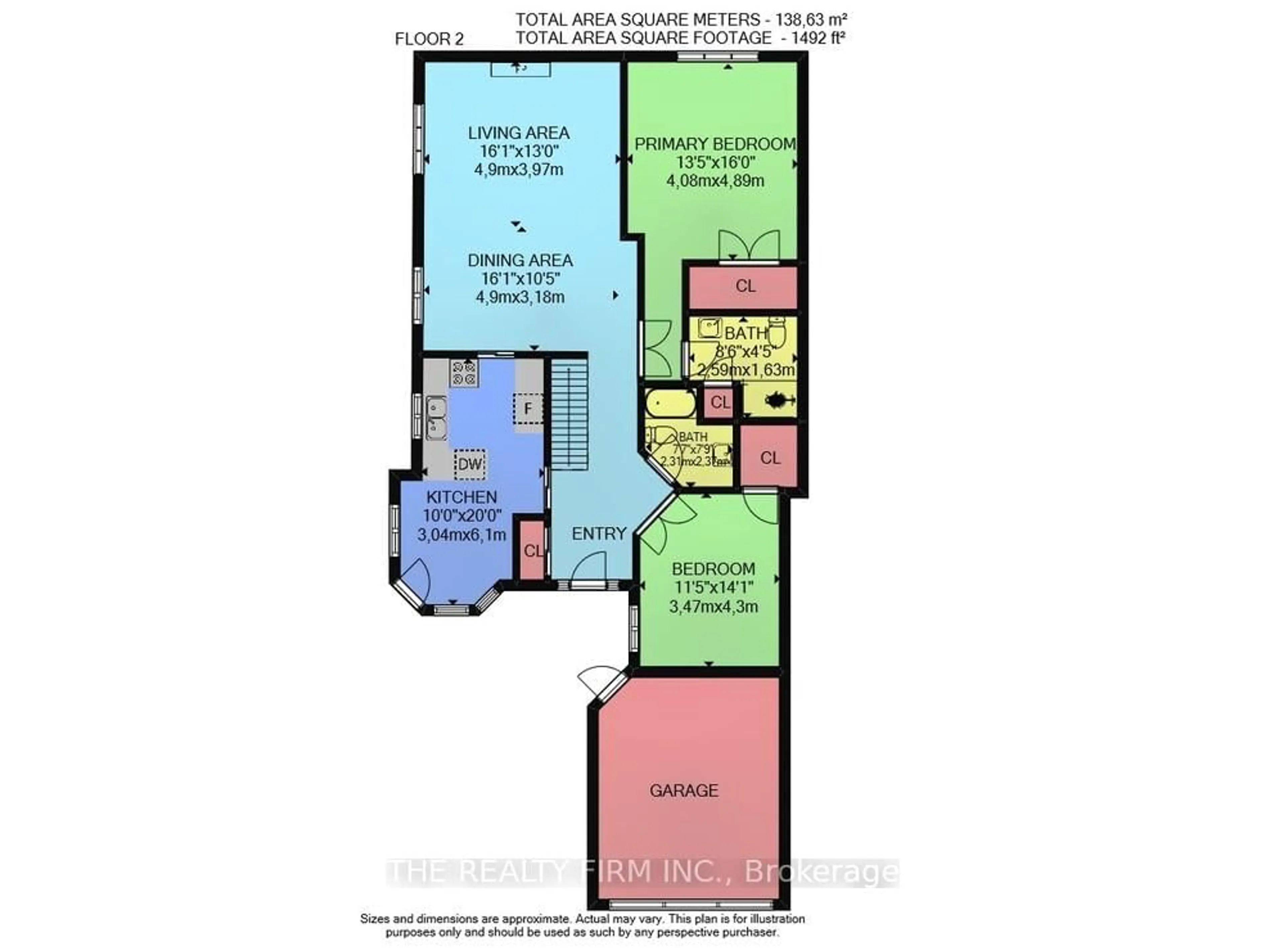 Floor plan for 65 Fiddlers Green Rd #4, London North Ontario N6H 4V5