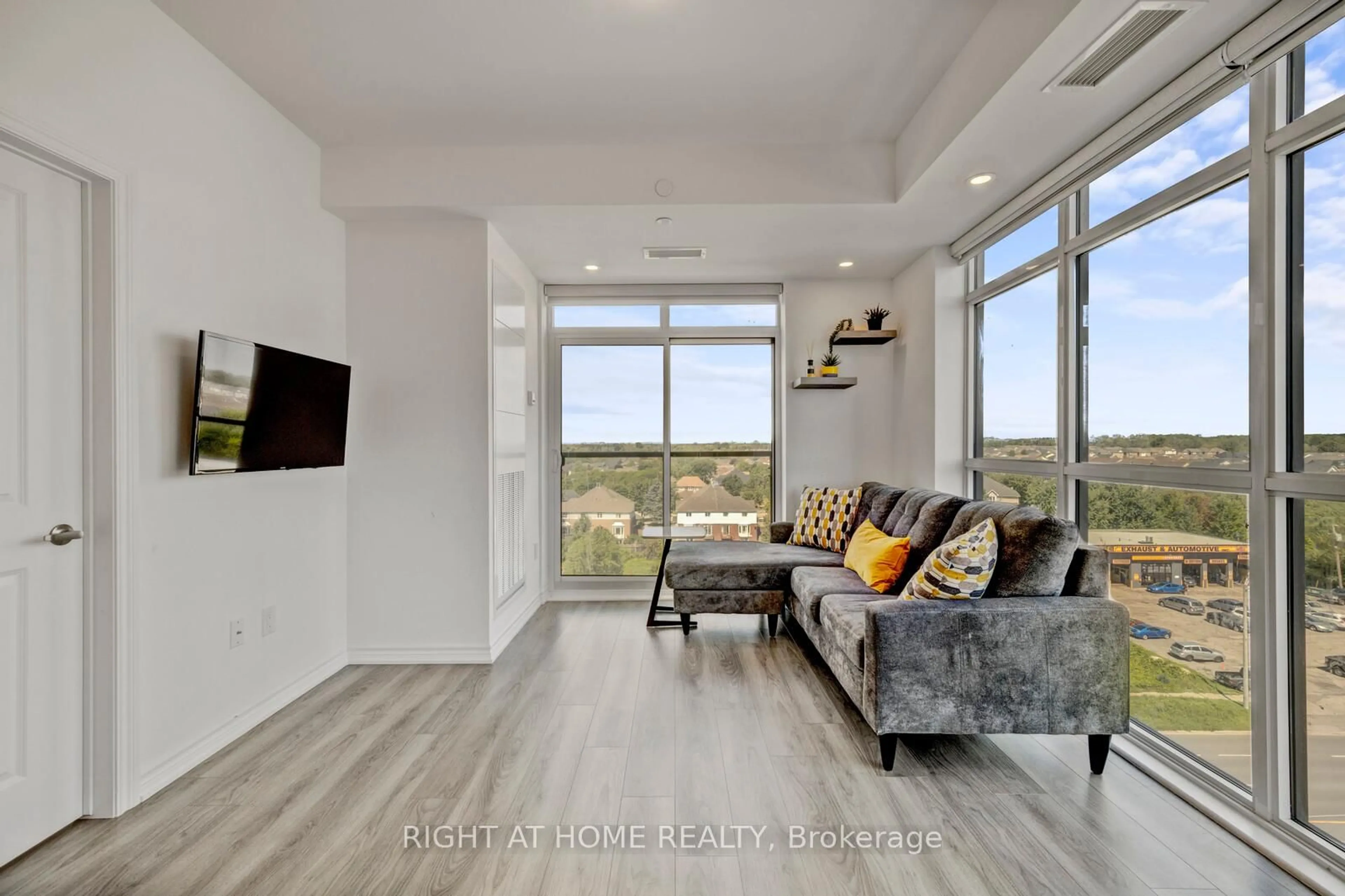 Living room with furniture, unknown for 450 Dundas St #705, Hamilton Ontario L8B 1Z2