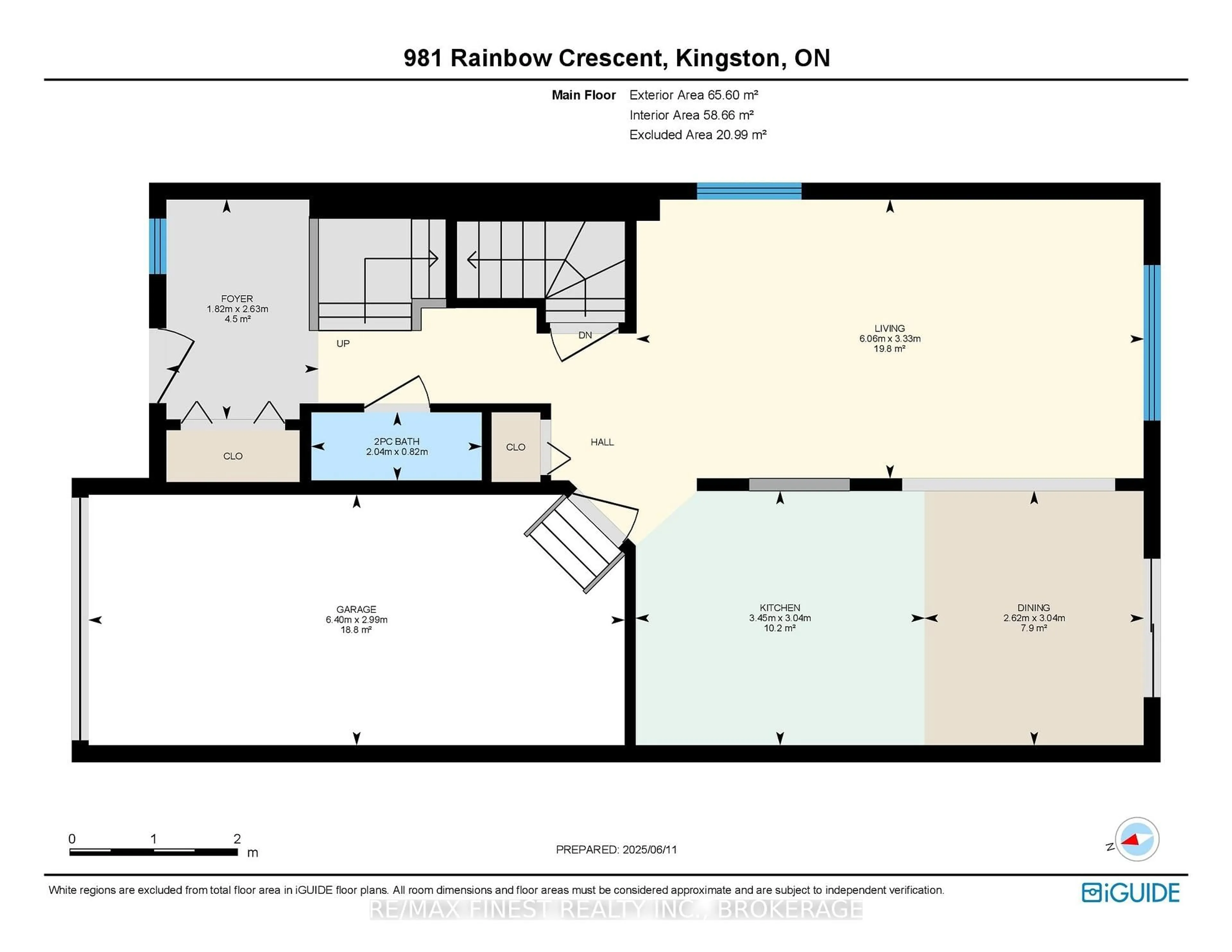 Floor plan for 981 Rainbow Cres, Kingston Ontario K7K 7J3