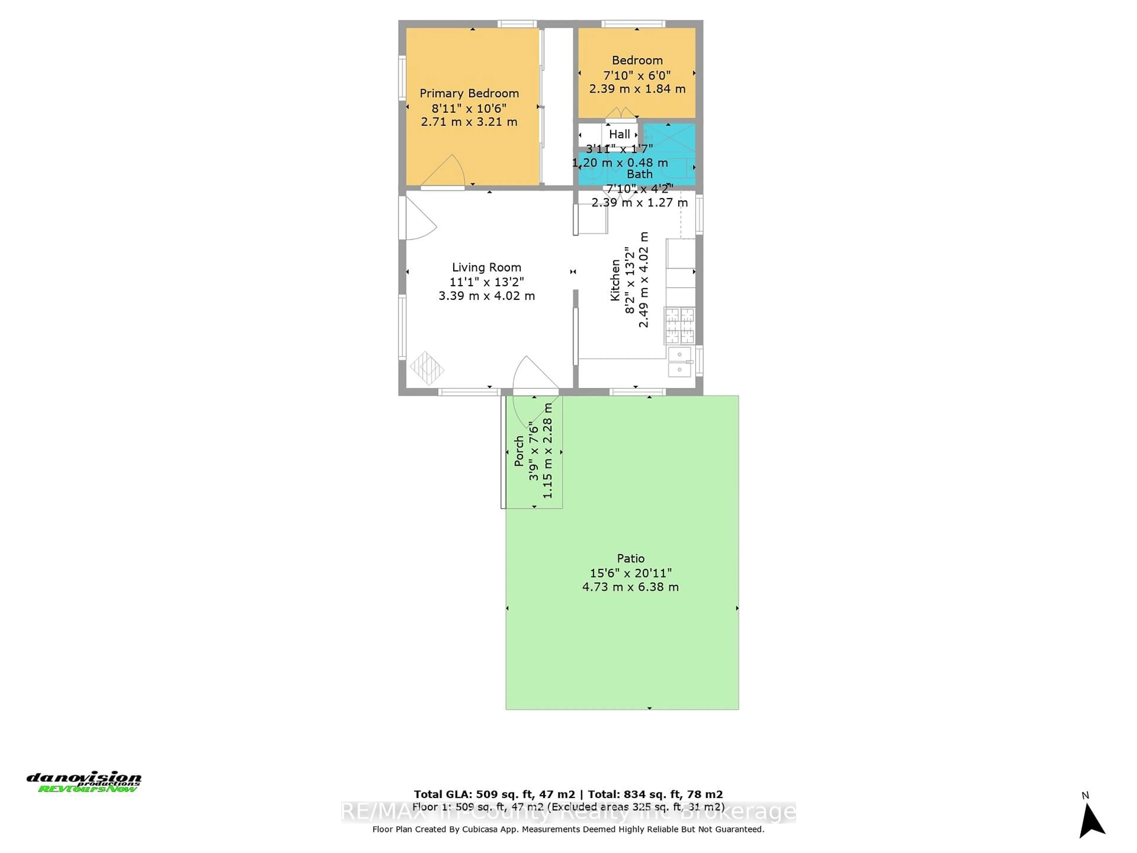 Floor plan for 33 Pitt St #32, Bayham Ontario N0J 1T0