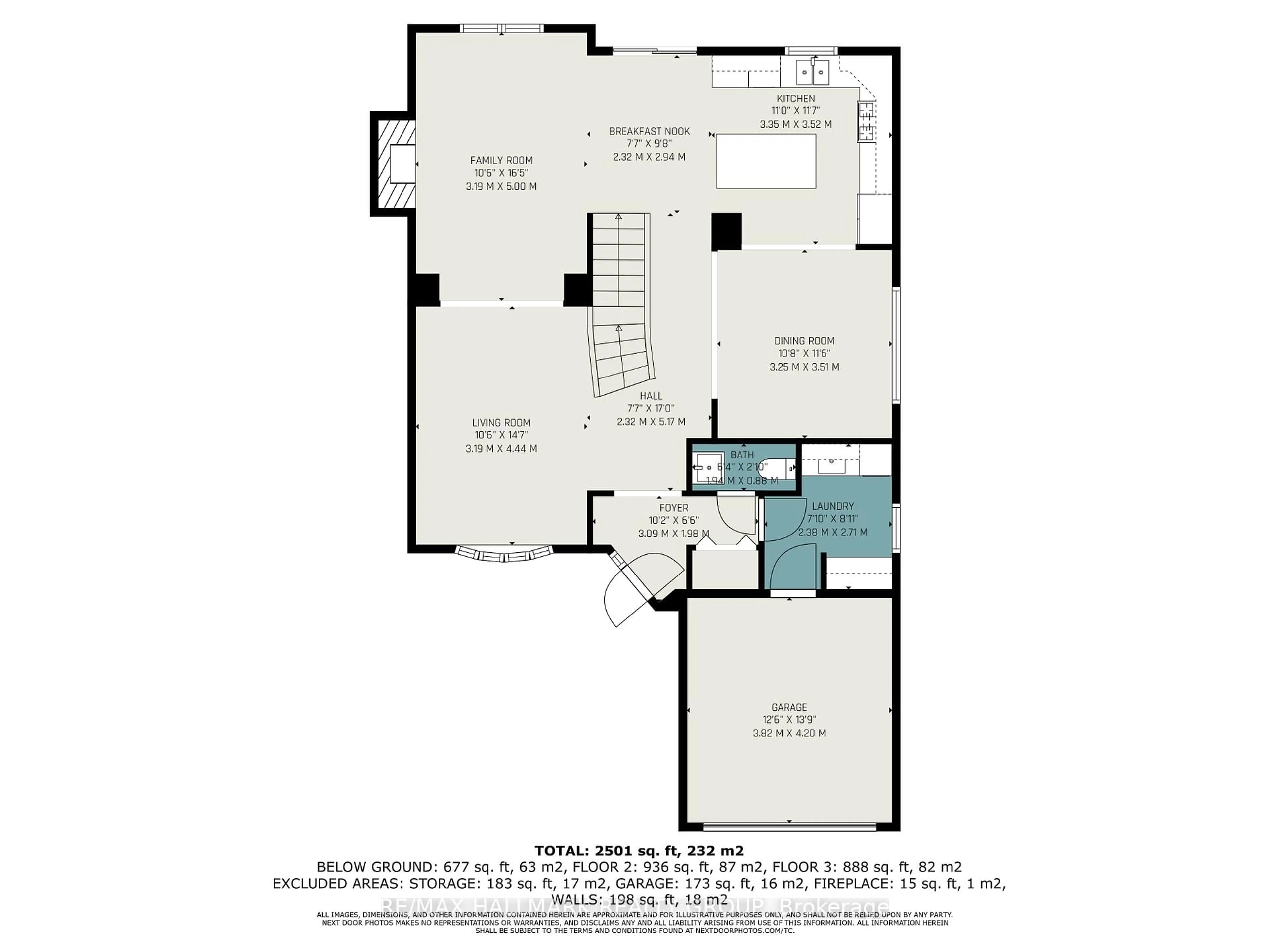 Floor plan for 11 Ellisson Way, Ottawa Ontario K1G 4N9