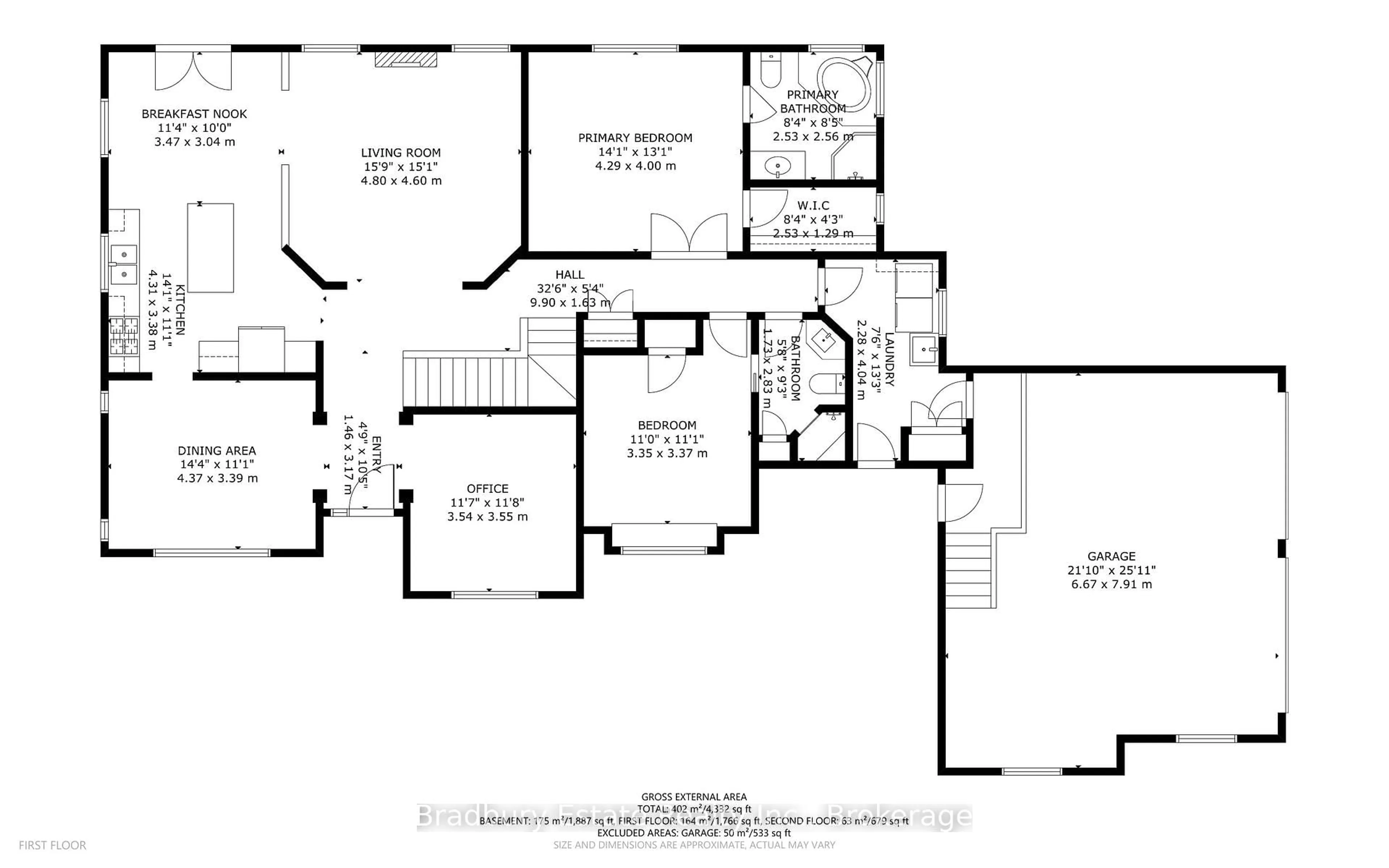 Floor plan for 18 Palomino Dr, Hamilton Ontario L0R 1H3