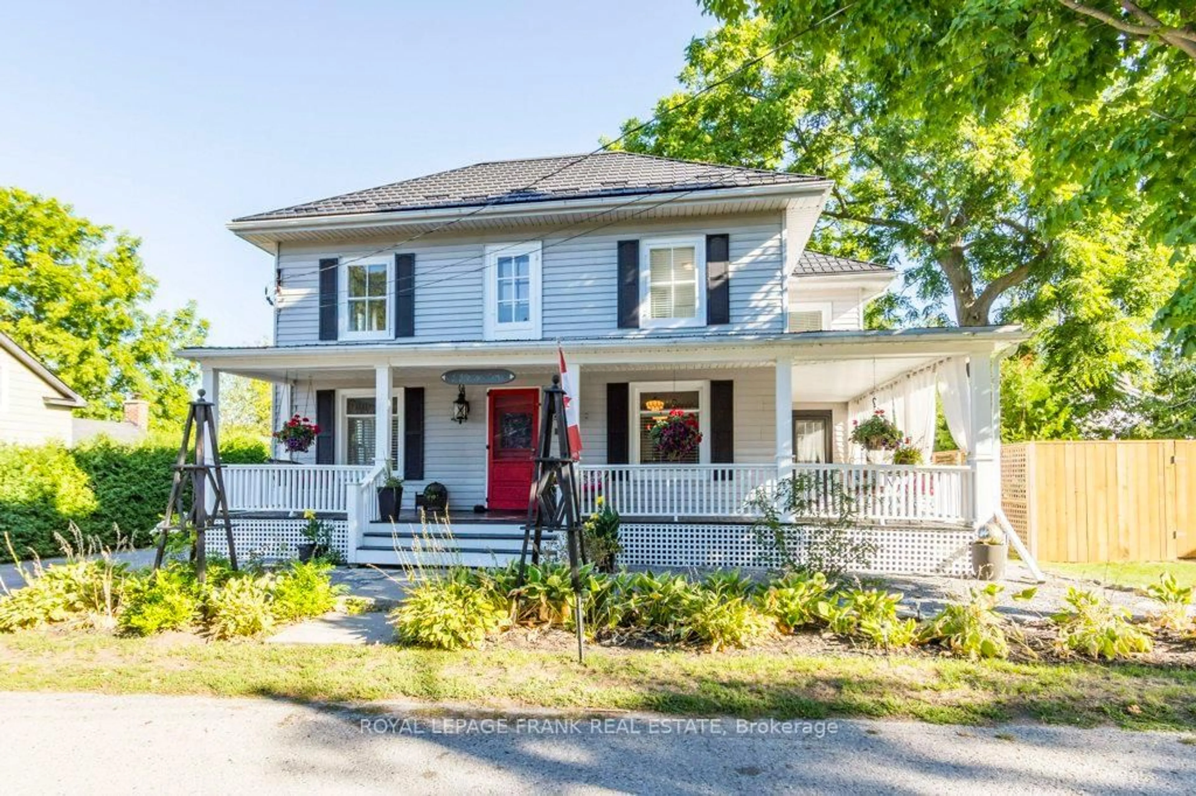 Home with vinyl exterior material, street for 6 Norton Lane, Cramahe Ontario K0K 1S0
