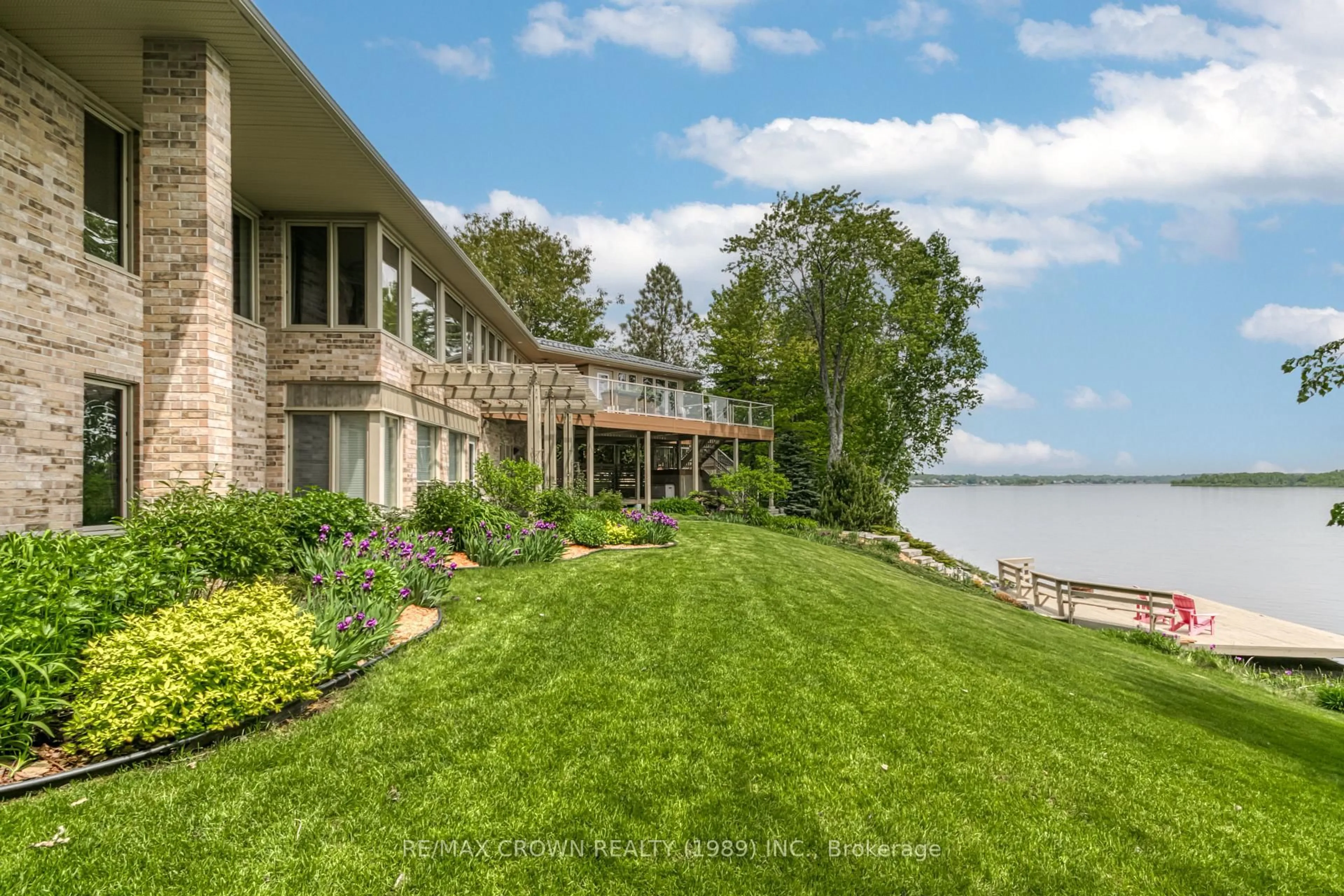Patio, water/lake/river/ocean view for 1351 Keast Dr, Greater Sudbury Ontario P3E 6H7
