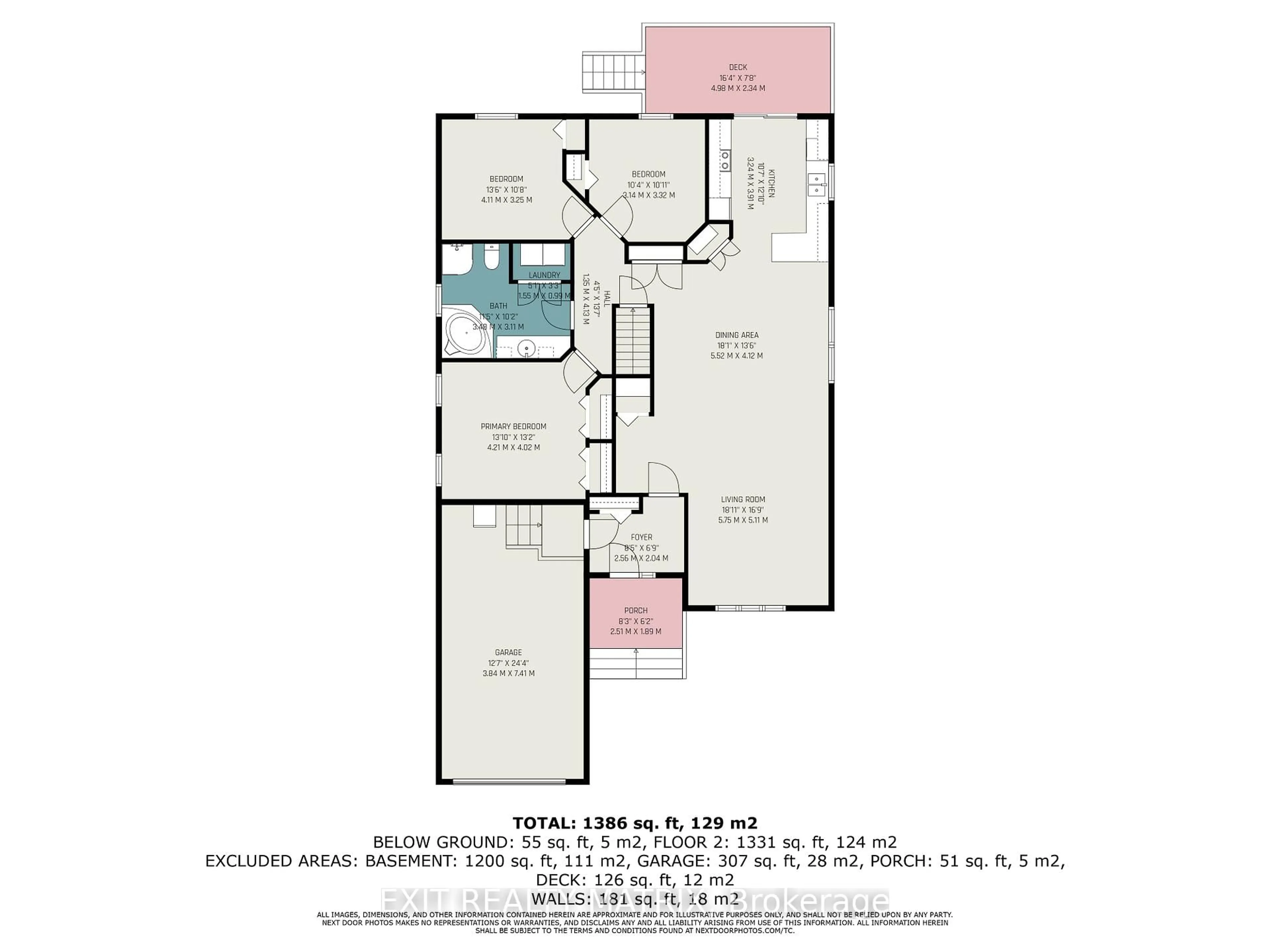 Floor plan for 14 Provost St, North Stormont Ontario K0A 1R0