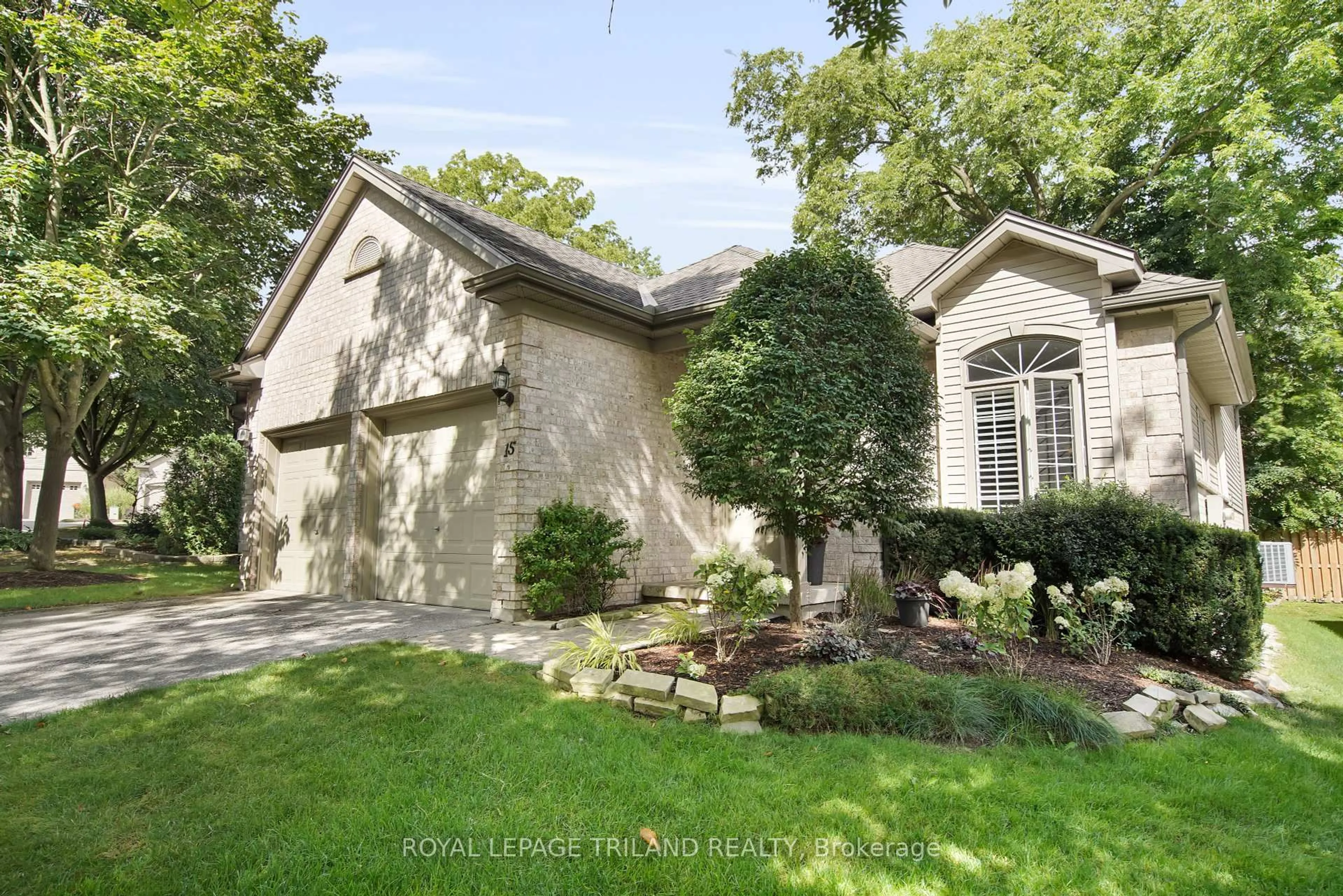 Home with brick exterior material, street for 1499 Byron Baseline Rd #15, London South Ontario N6K 4T4