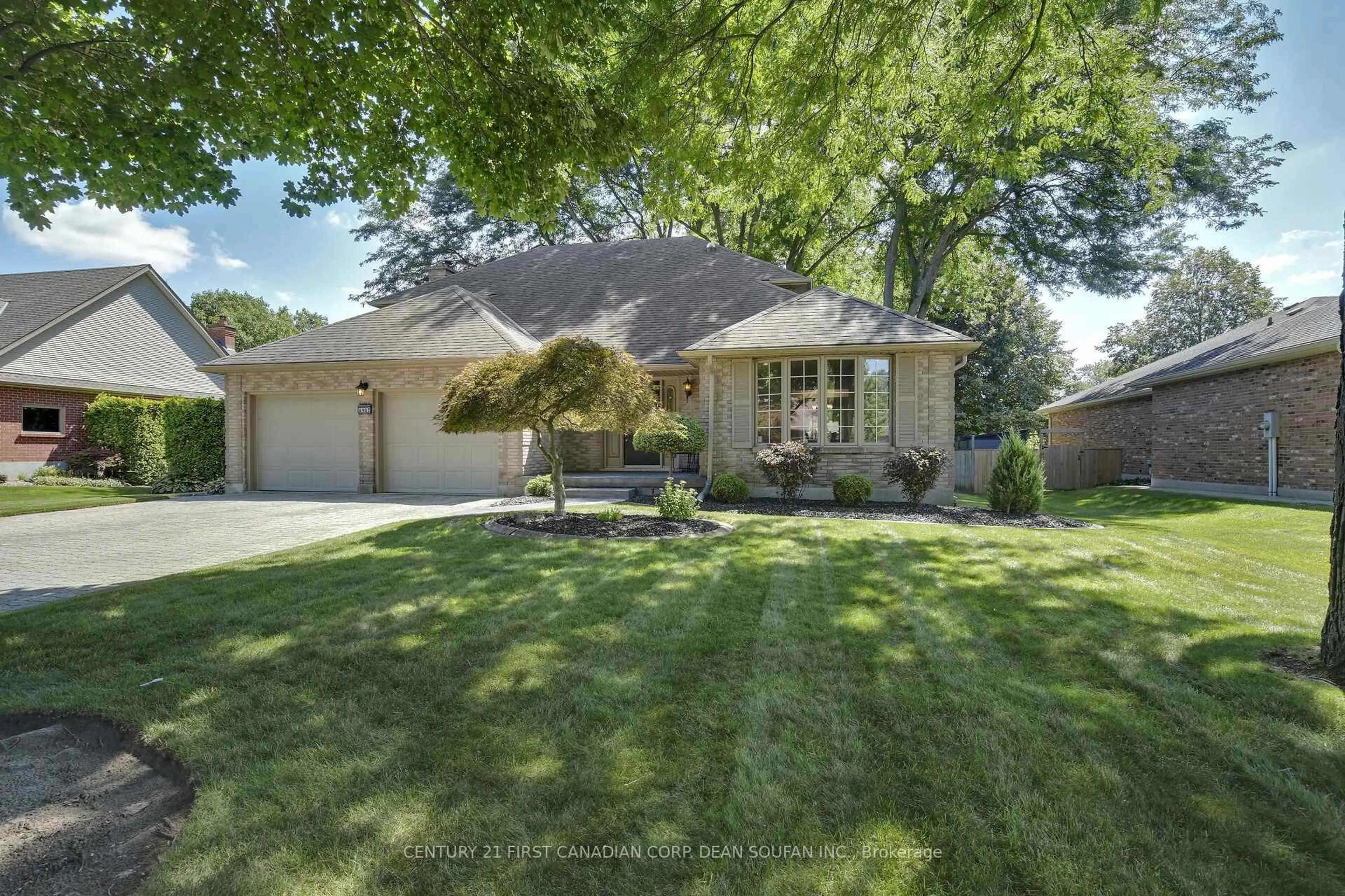 Home with brick exterior material, street for 6907 Lambeth Walk, London South Ontario N6P 1A5