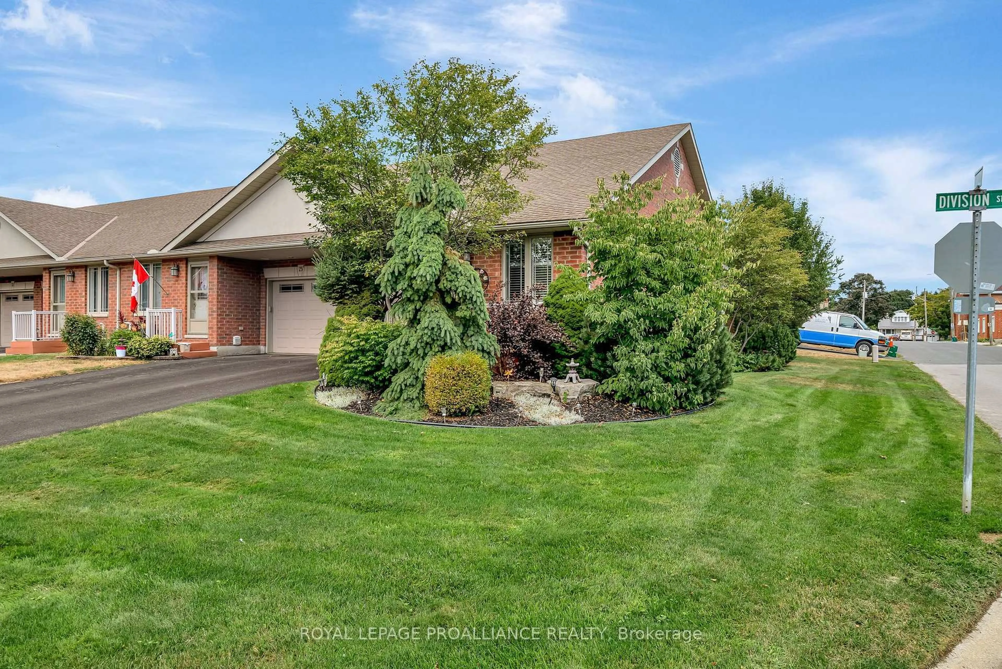 A pic from outside/outdoor area/front of a property/back of a property/a pic from drone, water/lake/river/ocean view for 27 Division St, Brighton Ontario K0K 1H0