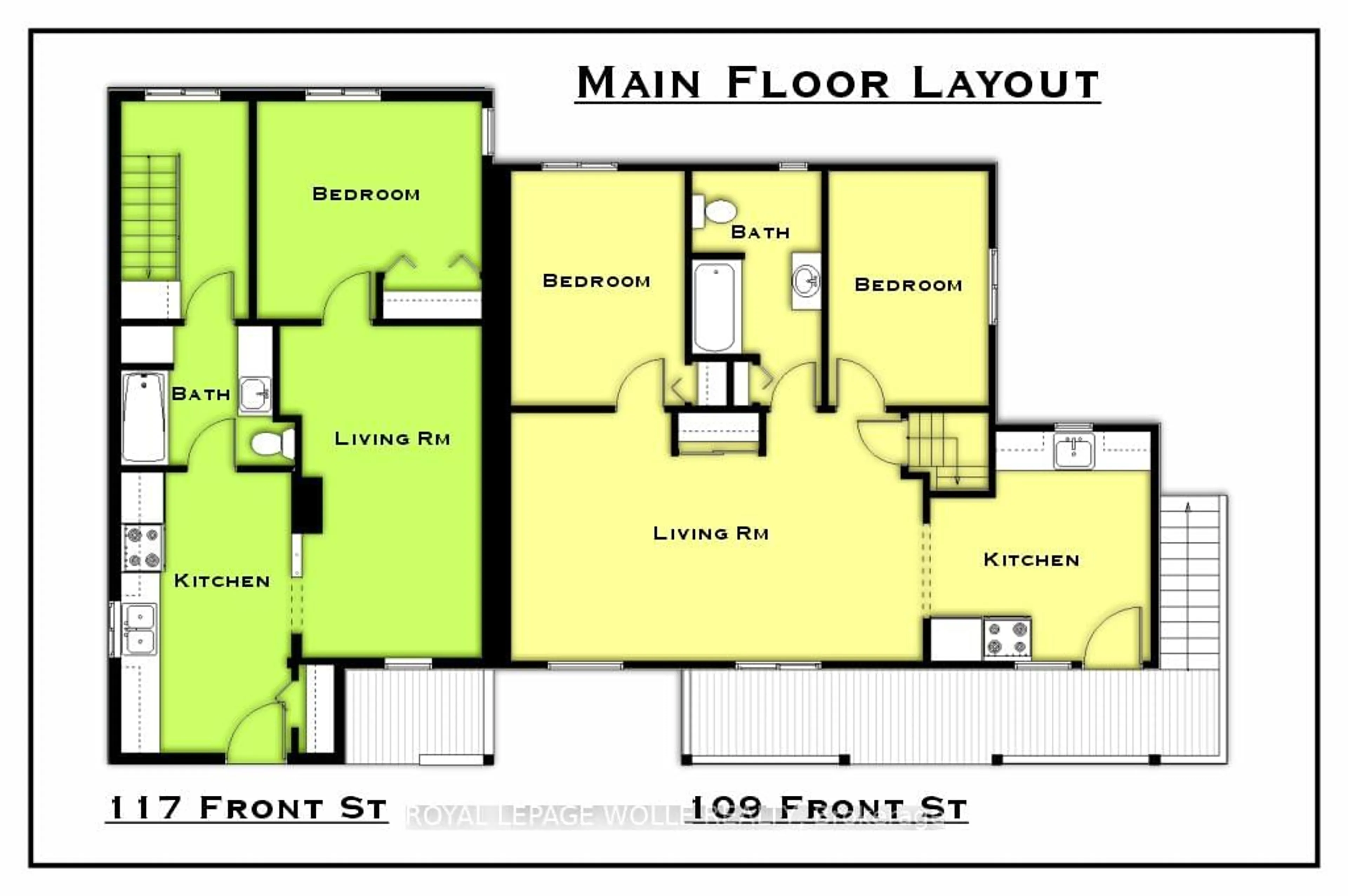Floor plan for 117 Front St, Wilmot Ontario N0B 2E0