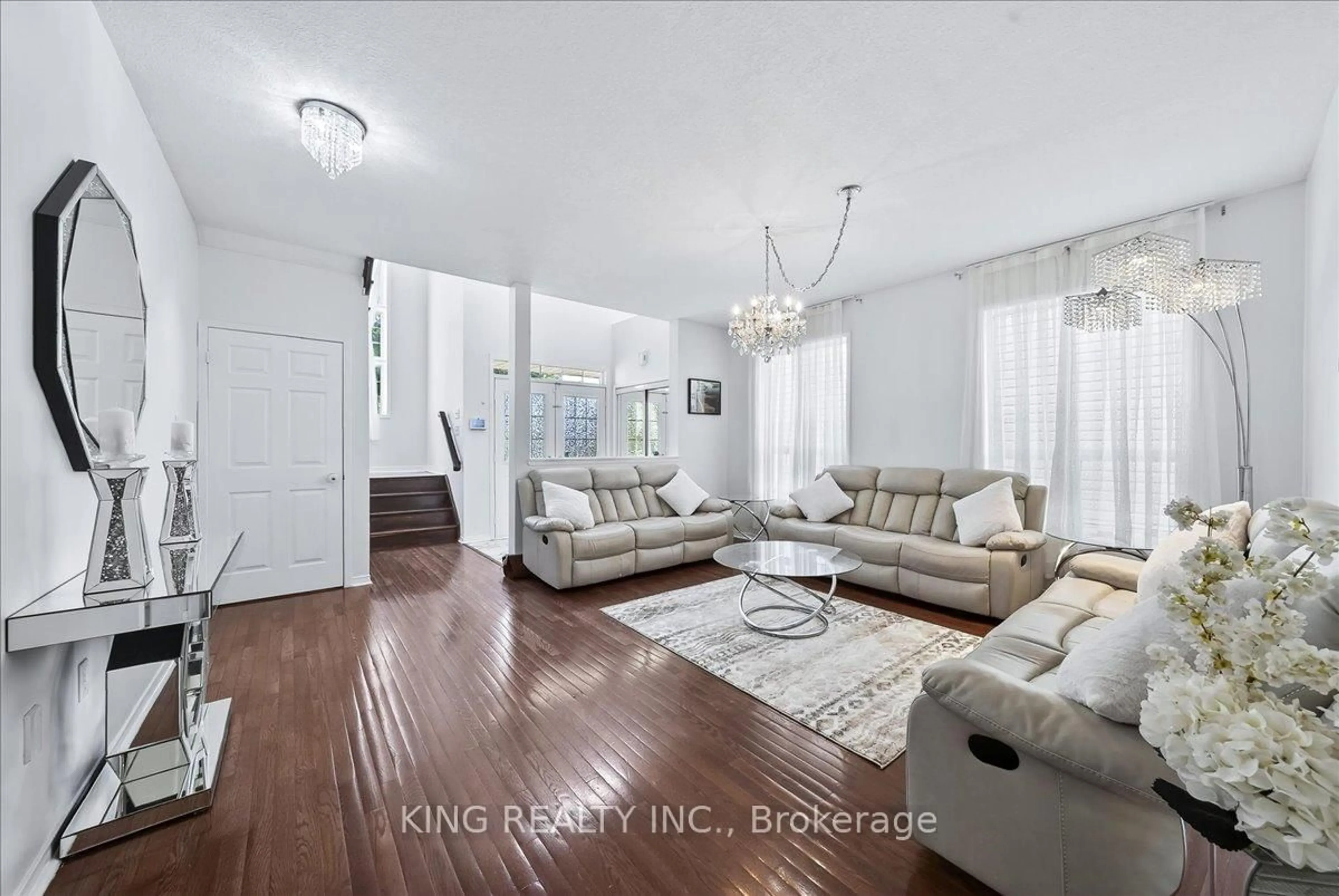 Living room with furniture, unknown for 76 Blackburn Dr, Brantford Ontario N3T 6R9