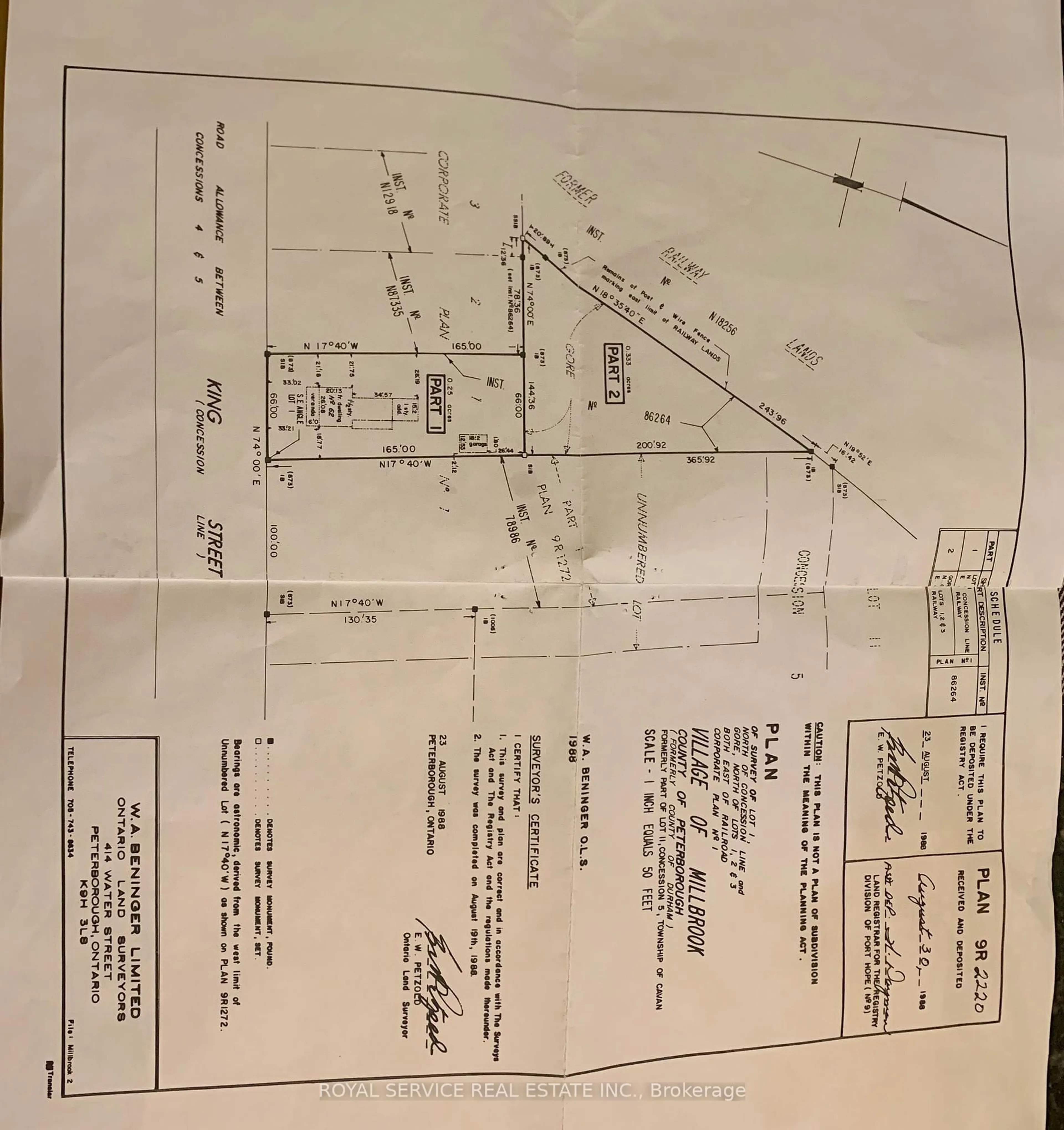 Floor plan for 60 King St, Cavan Monaghan Ontario L0A 1G0