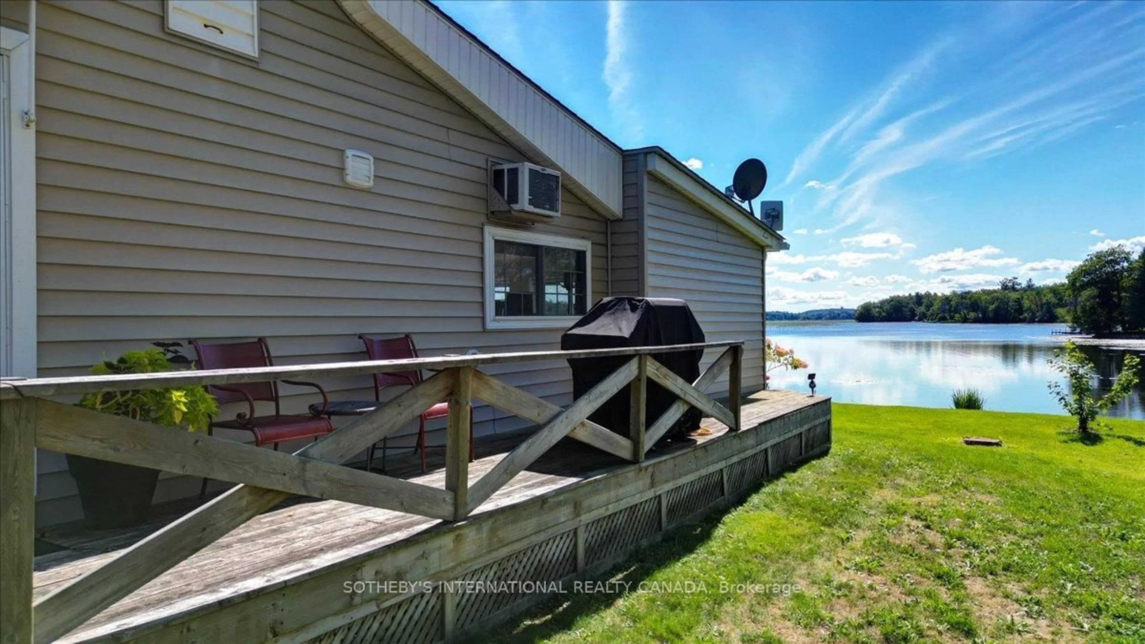 Patio, water/lake/river/ocean view for 34 Bradley Bay Rd, Trent Hills Ontario K0L 1L0