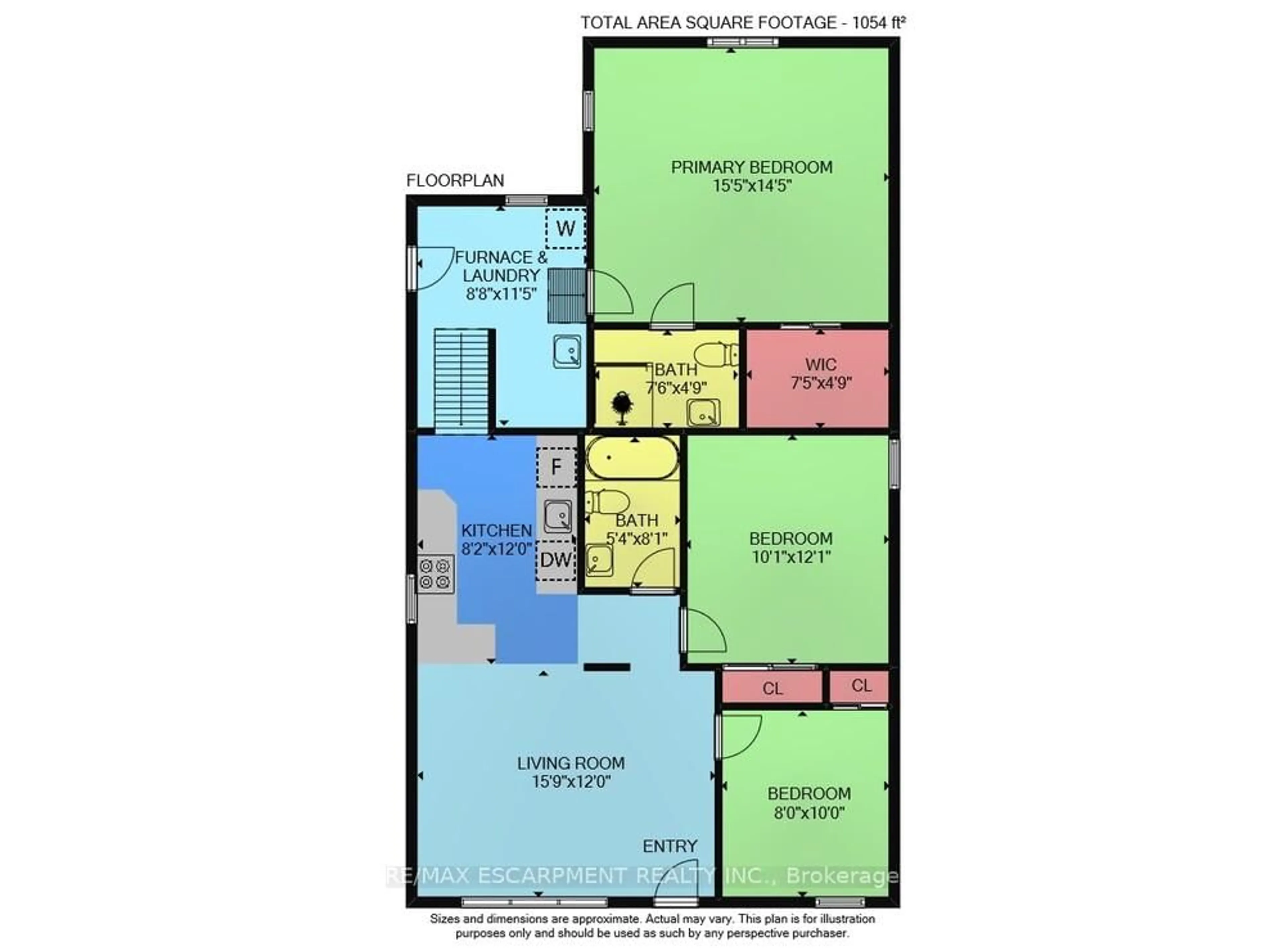 Floor plan for 1 Waverley Rd, St. Catharines Ontario L2M 5T5