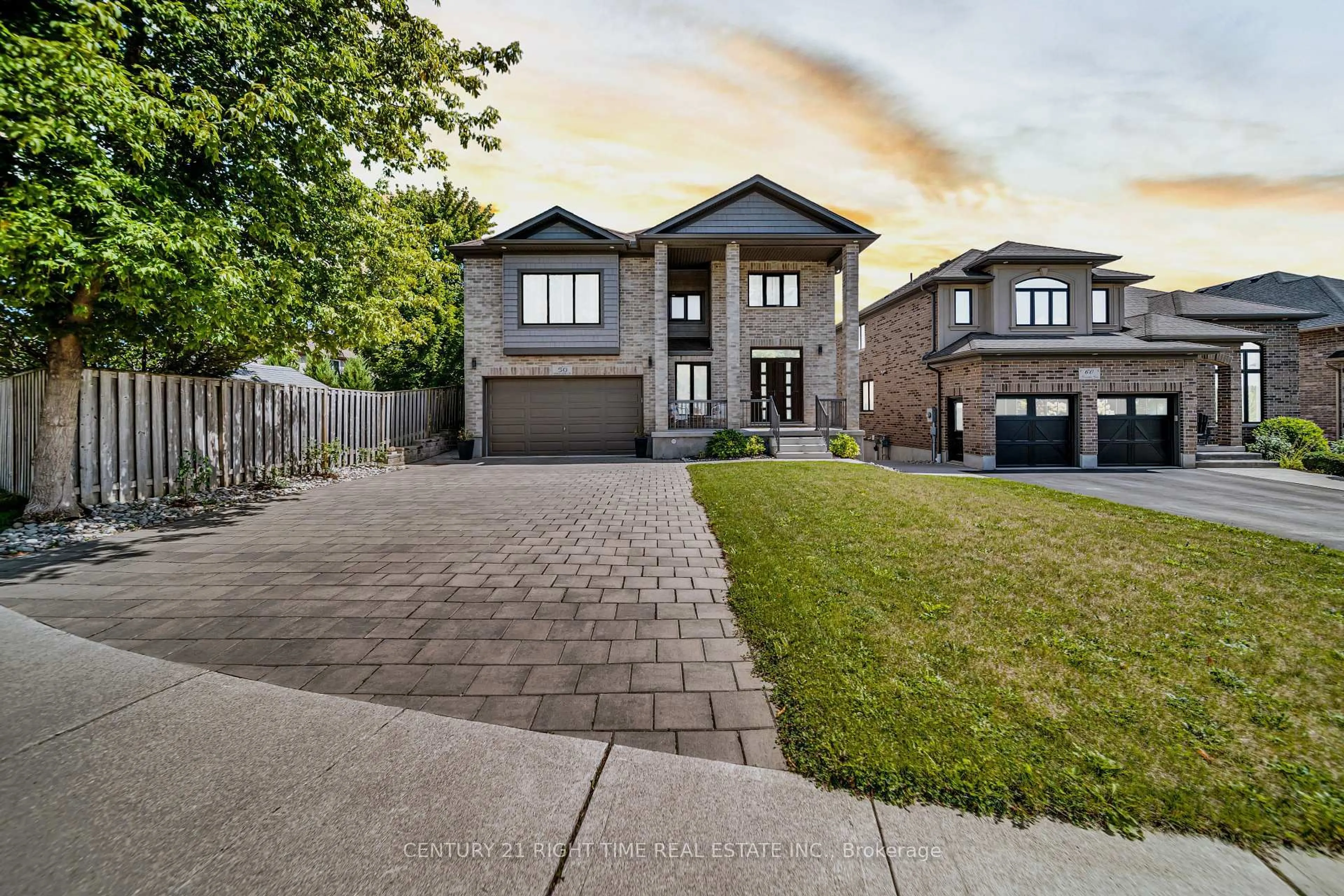 Home with brick exterior material, street for 50 HORSESHOE Cres, Woolwich Ontario N0B 1M0