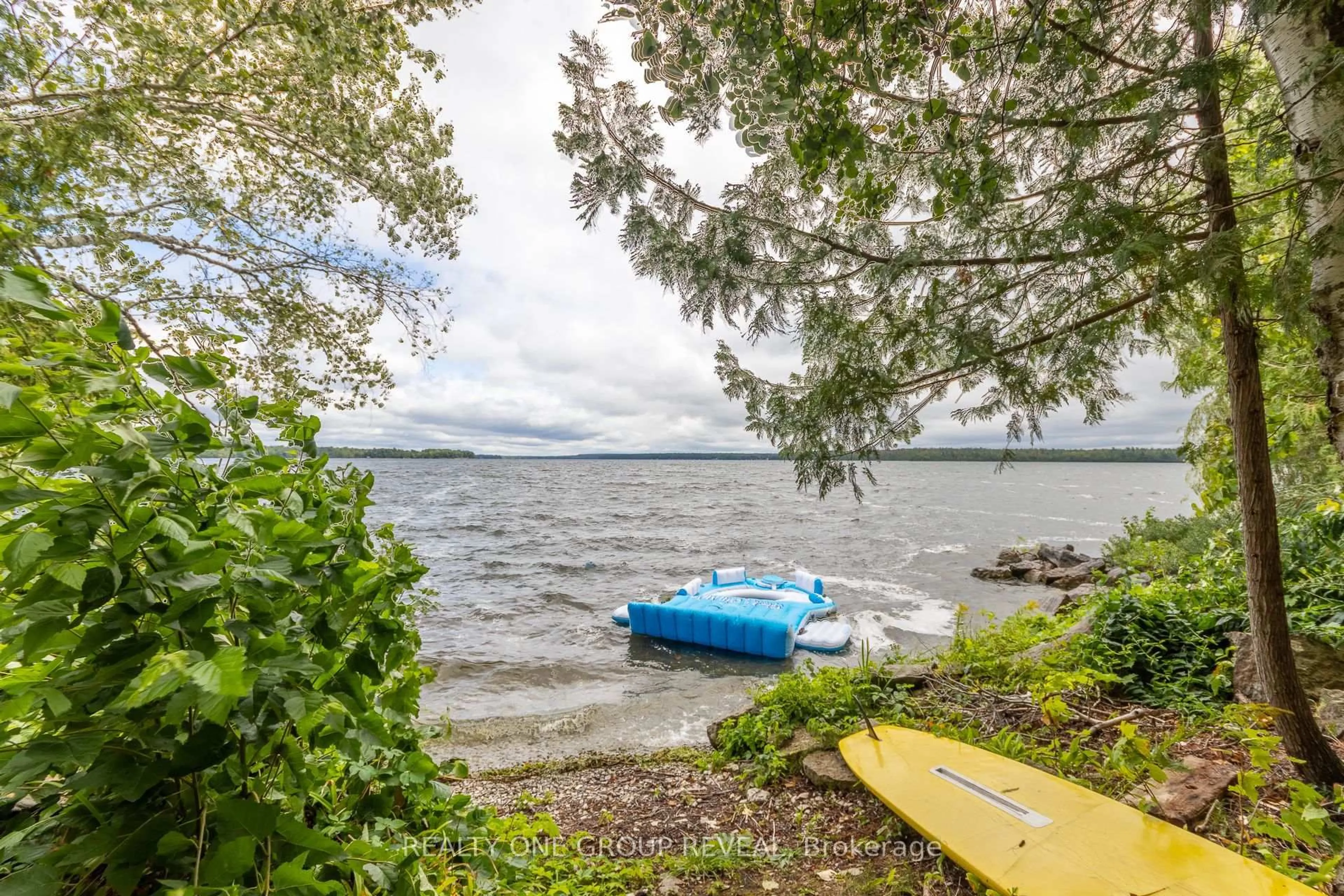Patio, water/lake/river/ocean view for 26 Fire Route 128, Trent Lakes Ontario K0M 1A0